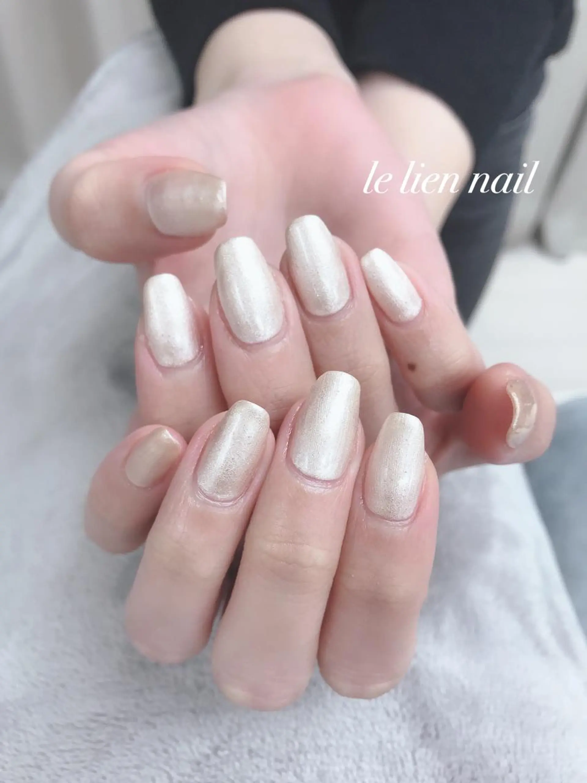 ミディアム ハンドネイル le lien nailのネイルデザイン