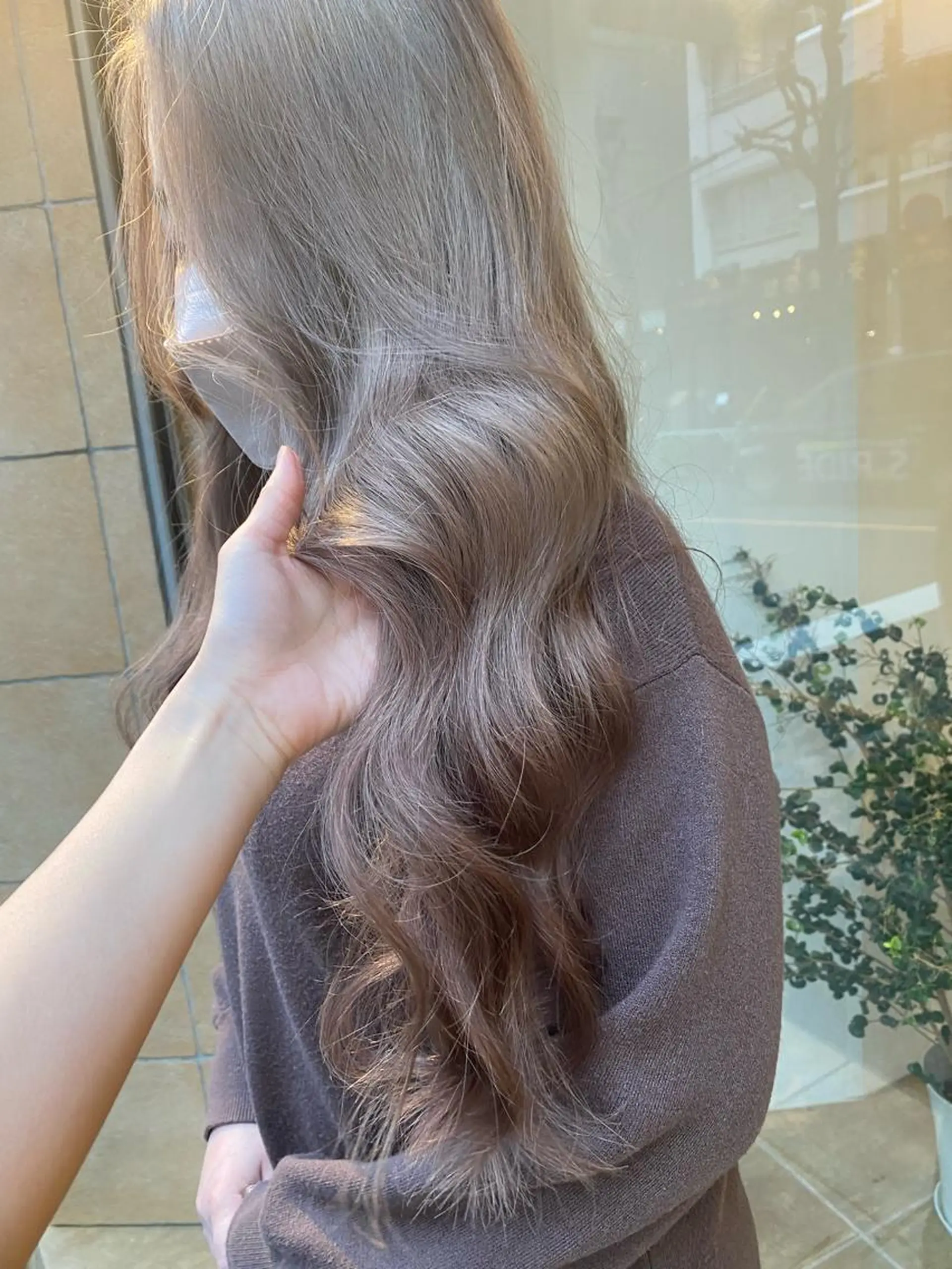 ロング カラー 韓国ヘア♡レイヤー AYAのヘアスタイル