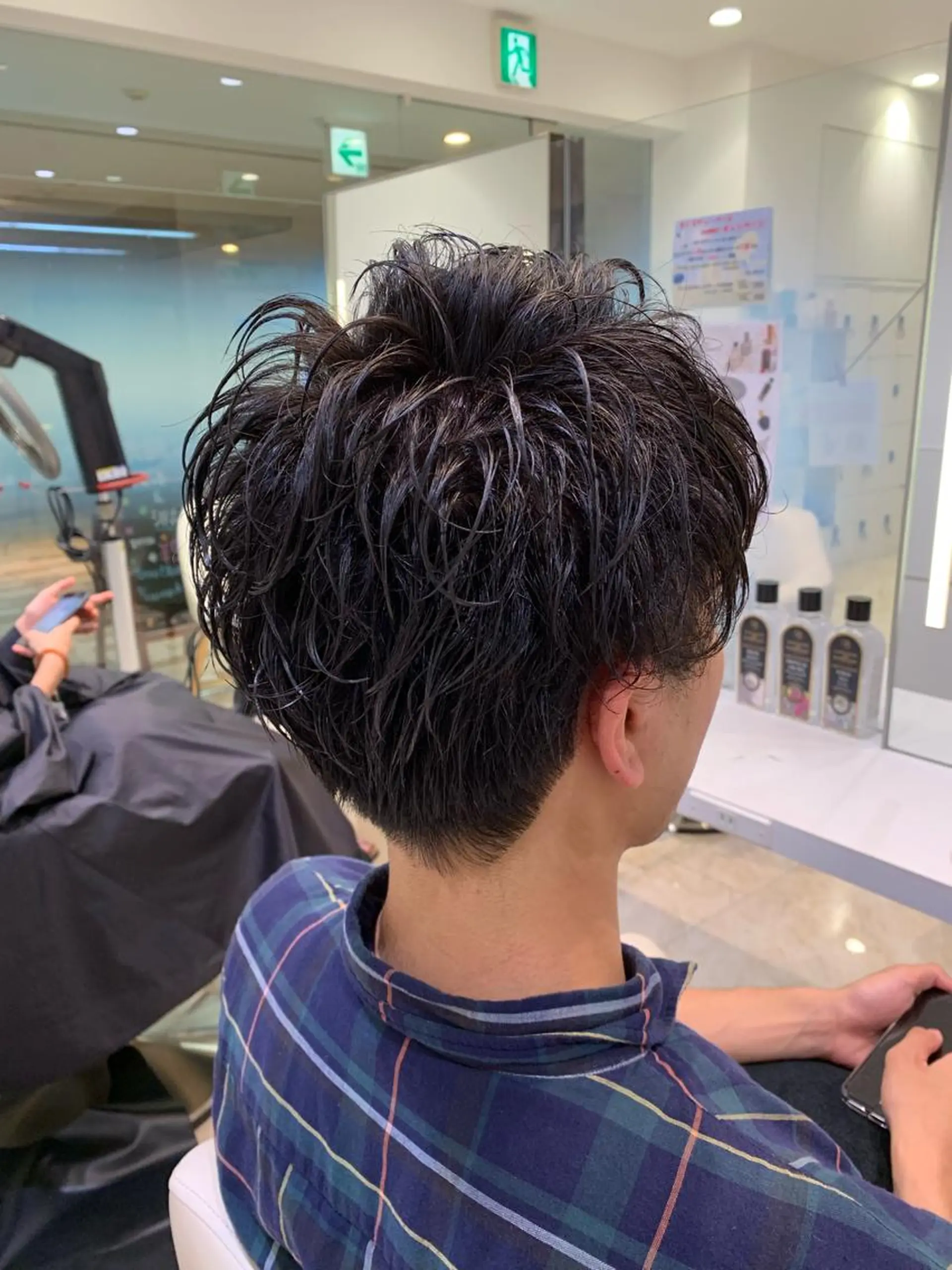 ショート パーマ メンズ ケンジアネッタ Men'sのヘアスタイル