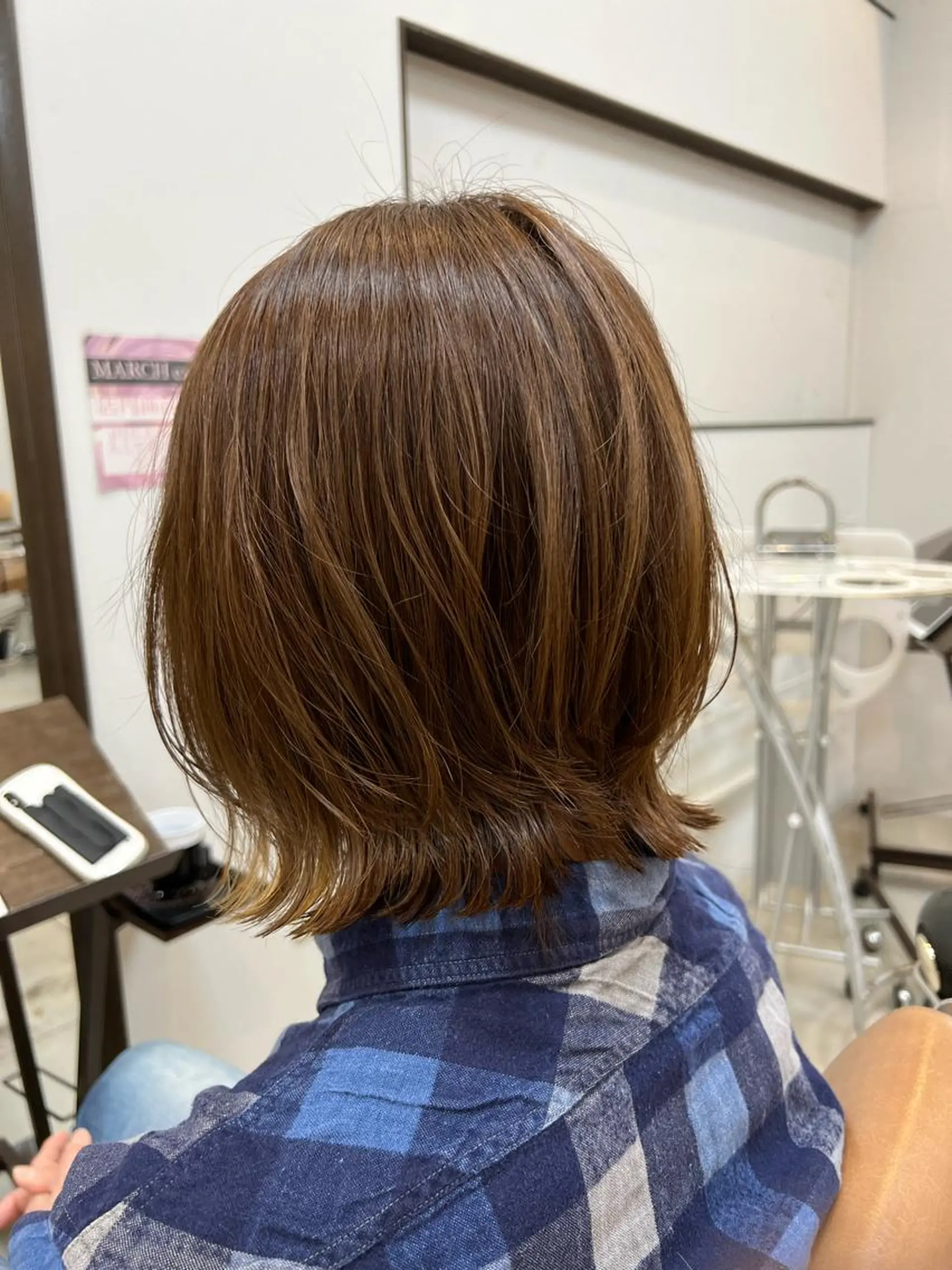 ミディアム 森本 翔大のヘアスタイル