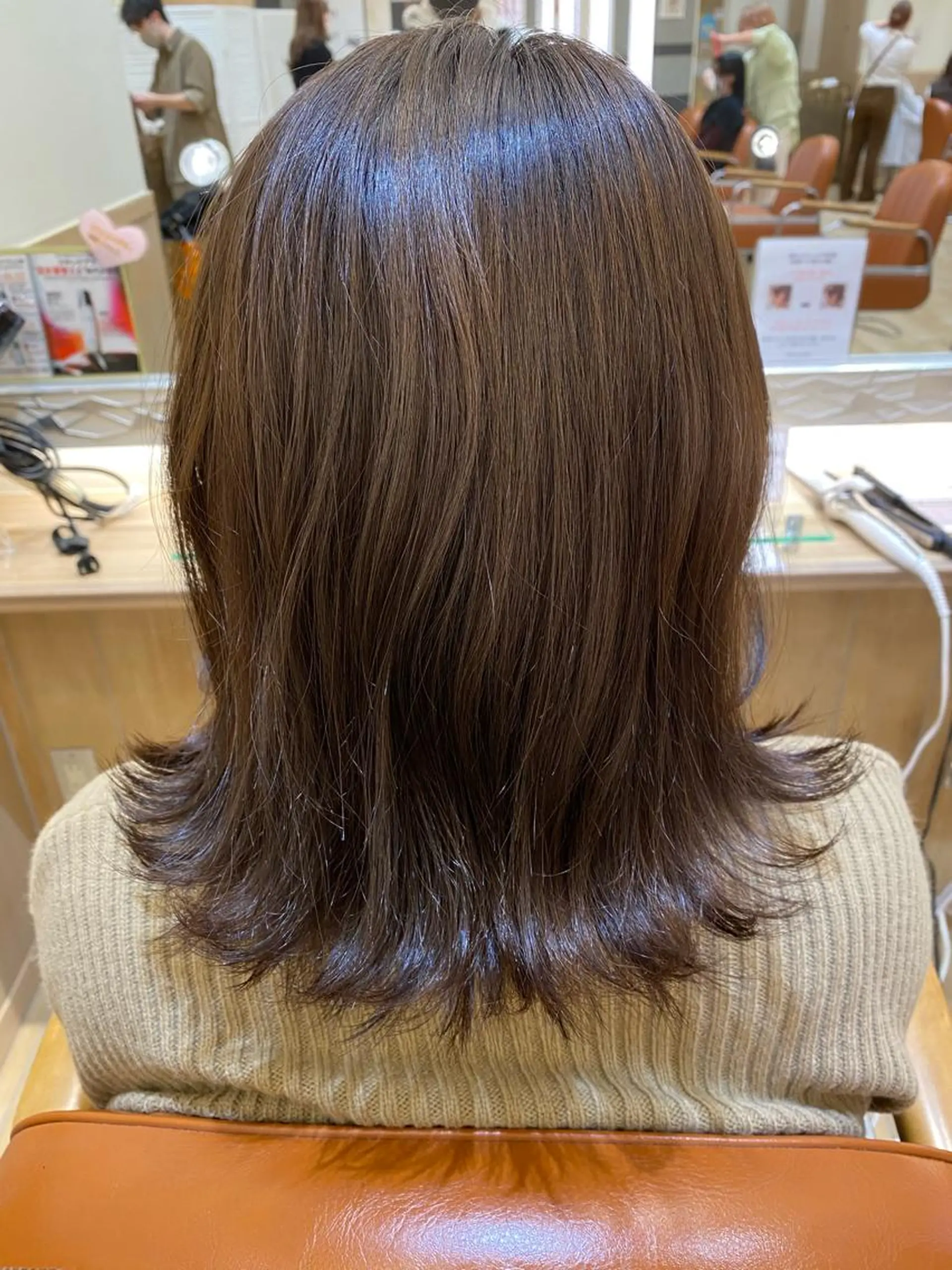 カラー 岩田大幹/艶カラー /髪質改善のヘアスタイル