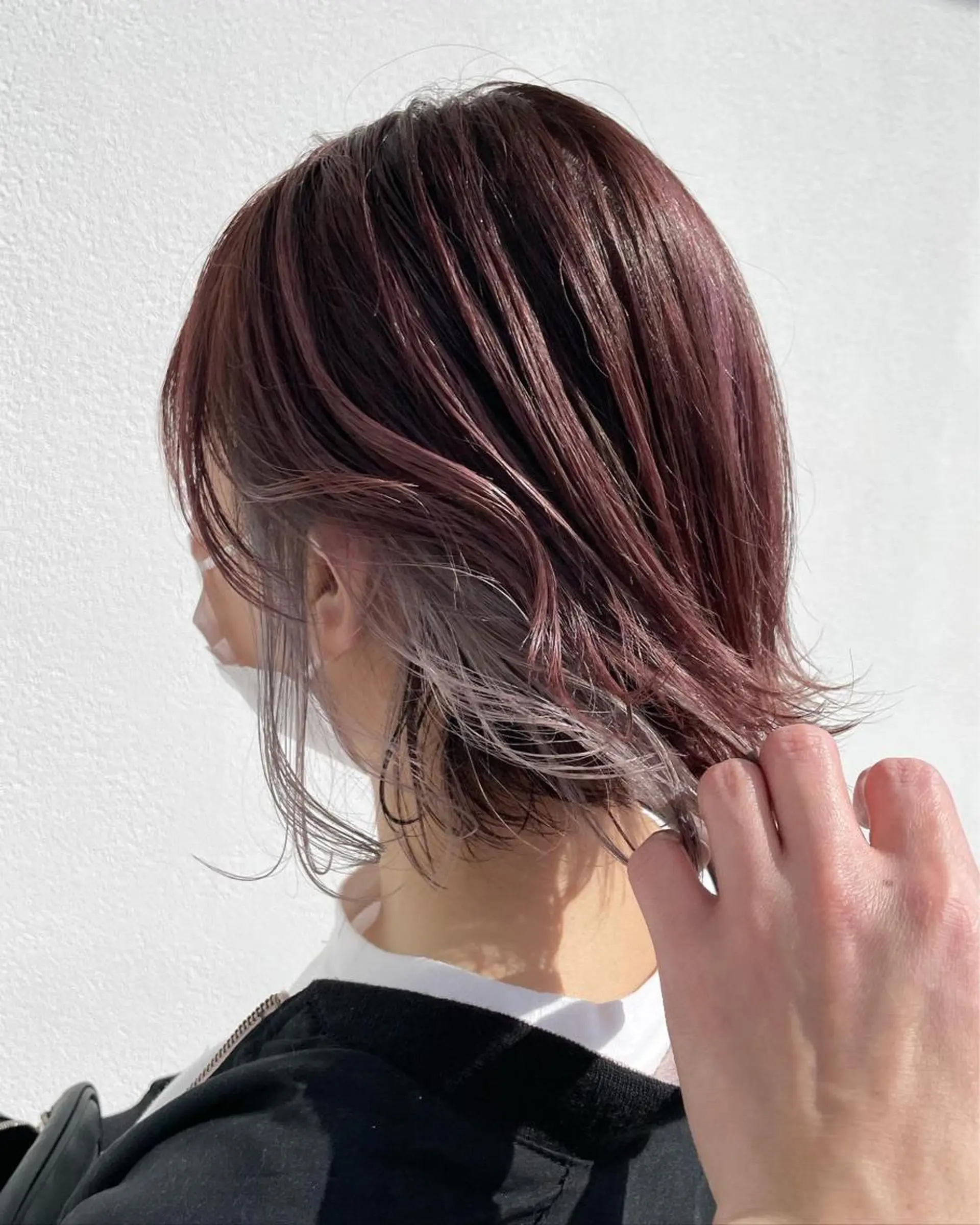 ミディアム カラー インナーカラー ピンクカラー シルバー カット ヘアカラー トリートメント バレイヤージュカラー 特化美容師✨星皓太のヘアスタイル