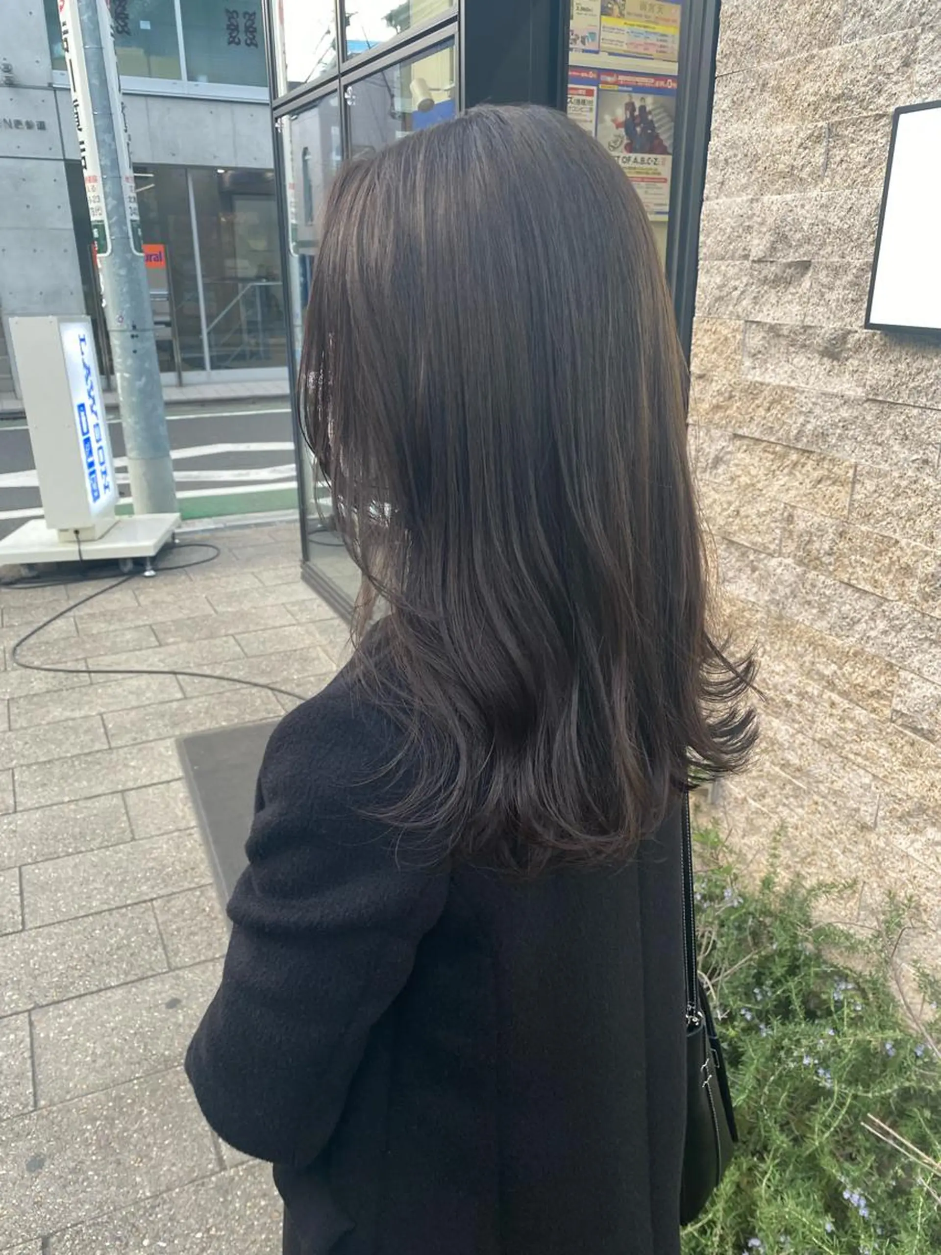 ミディアム カラー グレージュ オリーブグレージュ オリーブグレー ✨透明感カラー✨ 🦖佐々木未来🦕のヘアスタイル