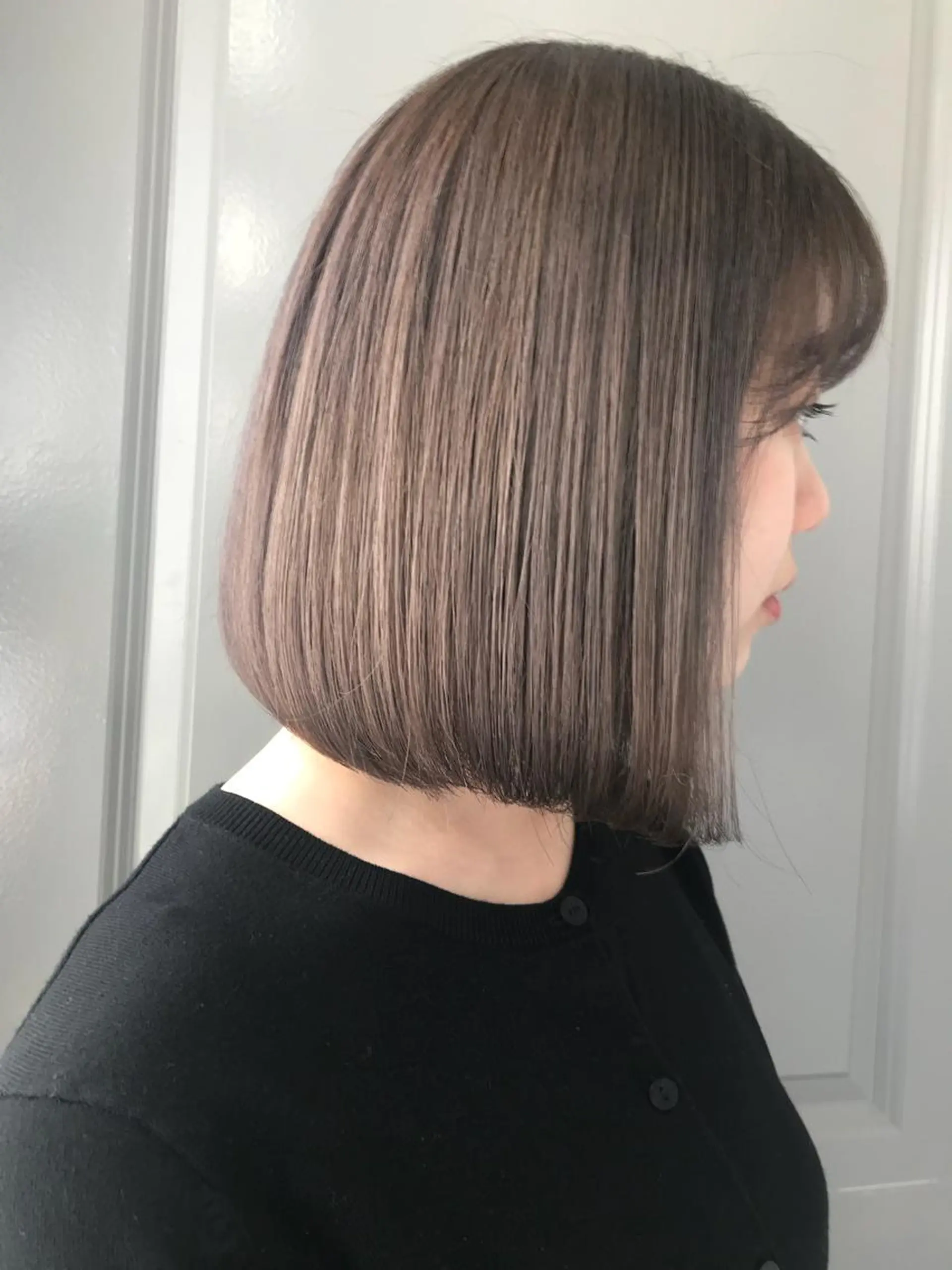 ショート カラー 縮毛矯正 suvvy hairsalonのヘアスタイル