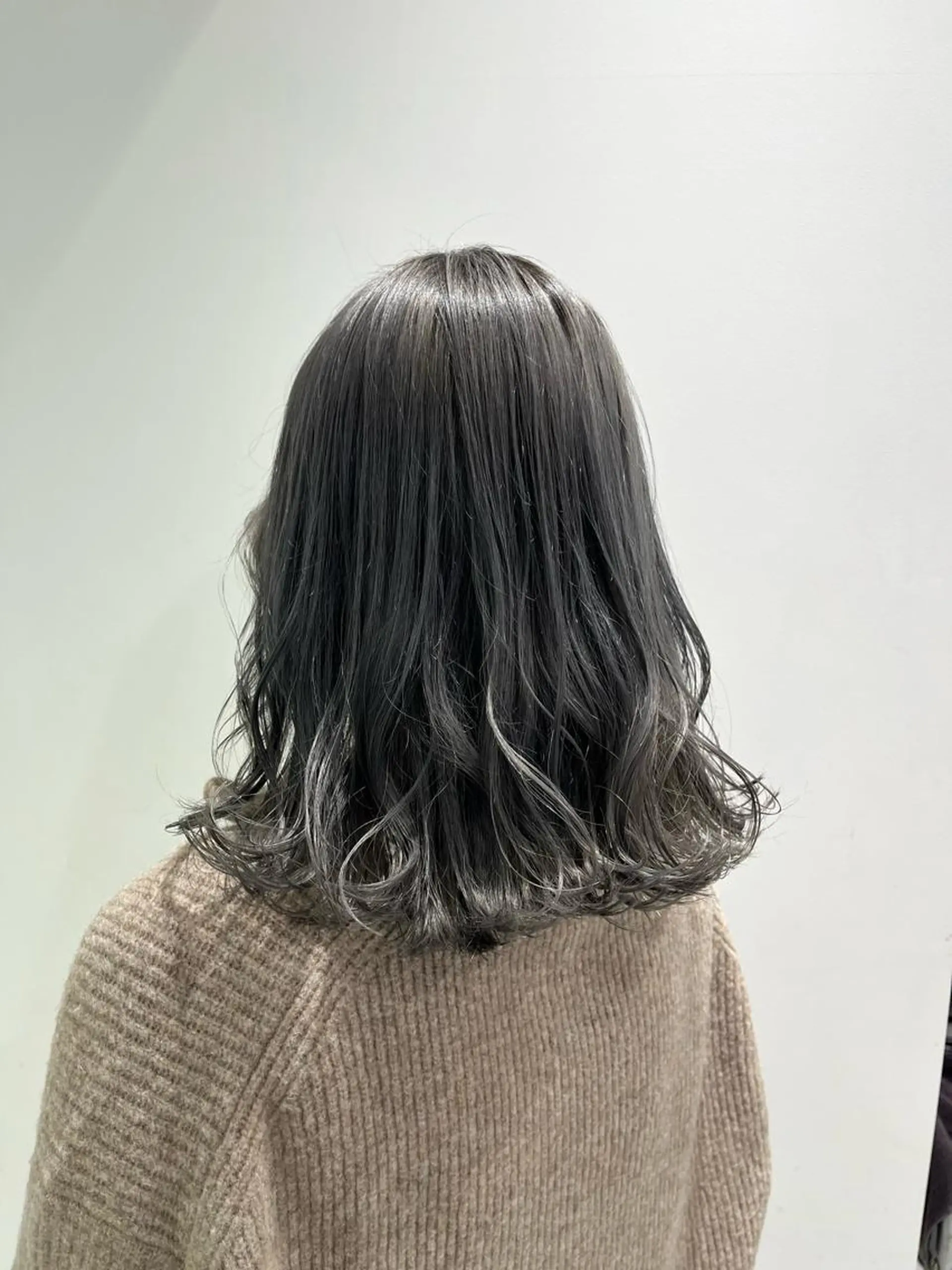 セミロング ヘアカラー トリートメント ヘッドスパ ヘアセット I S所属・🌿透明感カラー‪ 縮毛矯正✨かずきのヘアスタイル