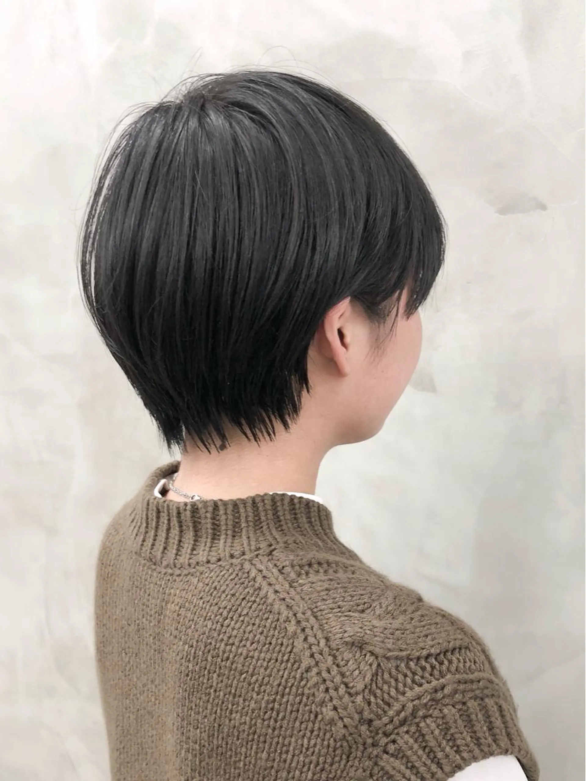 ショート カラー ショートボブ ハンサムショート 黒髪 ボブ ショートヘア カット ヘアカラー トリートメント ショート・ボブ 徳竹淳一のヘアスタイル