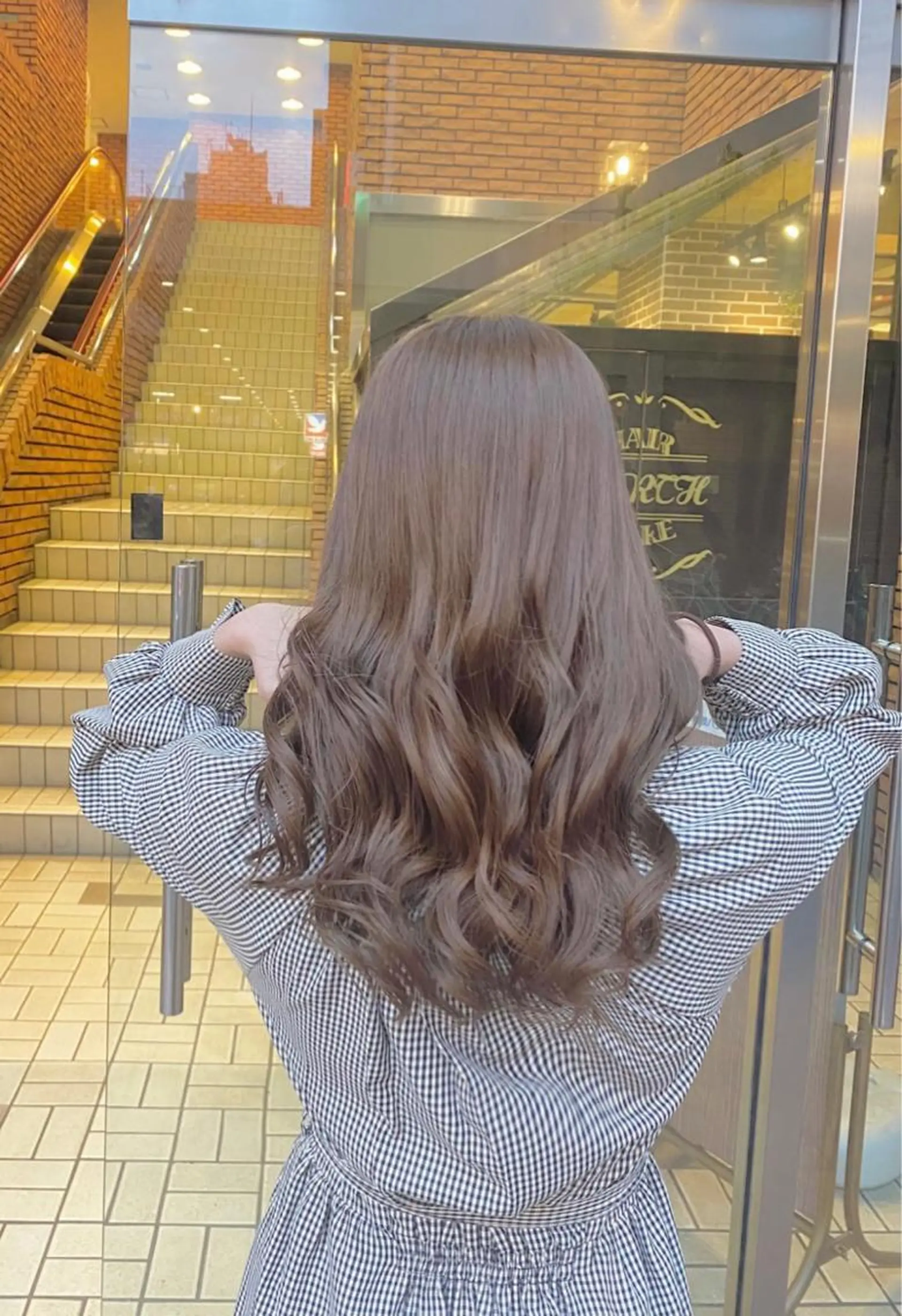 ロング motel所属・モデルや芸能人も通う ✨マンツーマンサロンのヘアスタイル