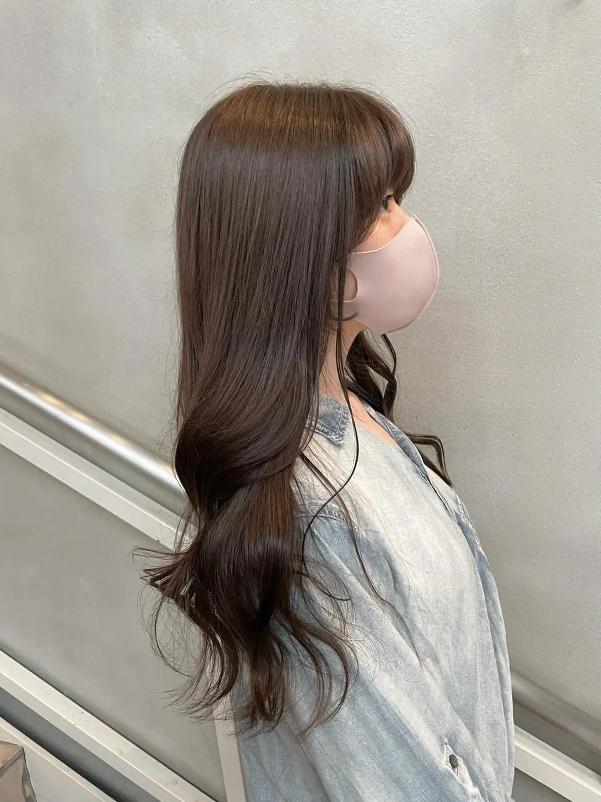 ロング カラー アッシュ 沖縄/ヘアアレンジ /着付けのヘアスタイル