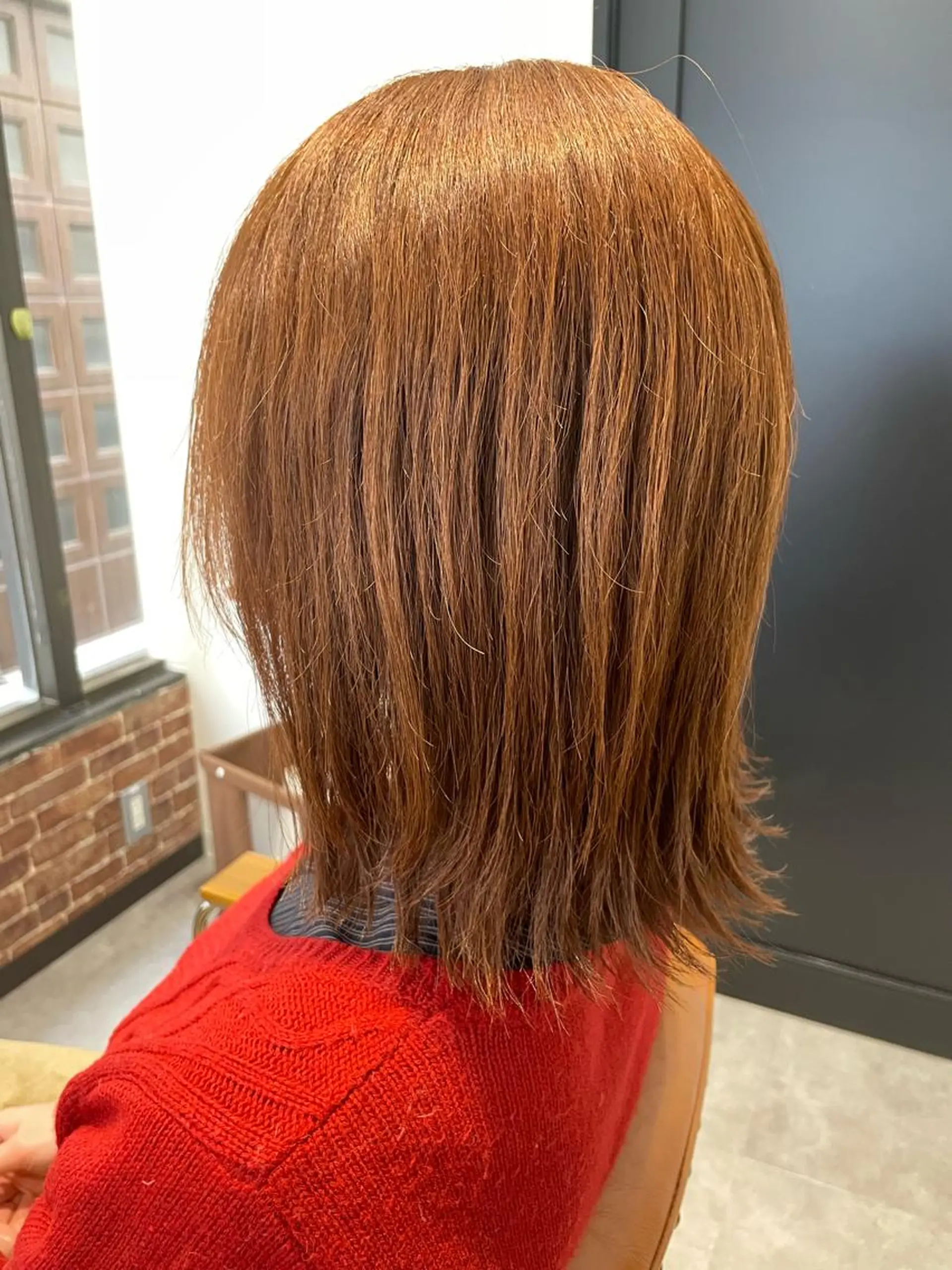 ショート カラー ボブ 外ハネヘア share salon 「JAM」吉祥寺所属・ショート/酸スト/ 髪質改善/小林のヘアスタイル