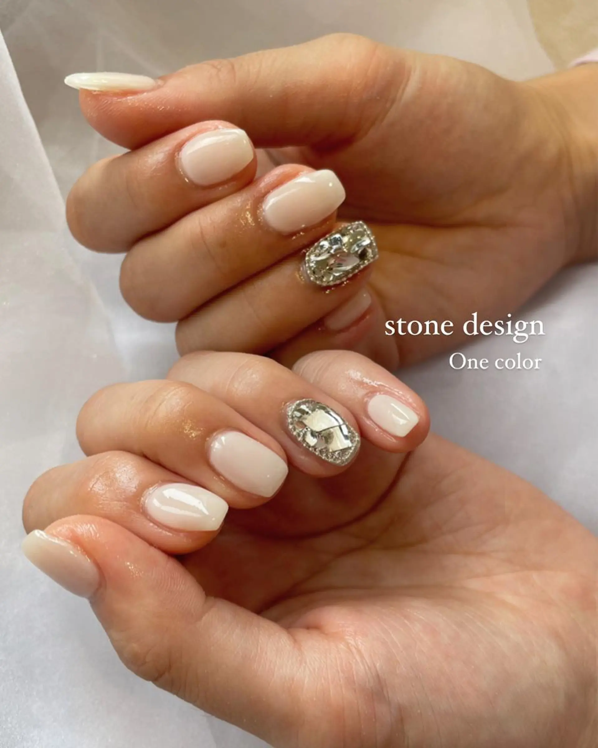 ショート ネイル nail salon neigeのネイルデザイン
