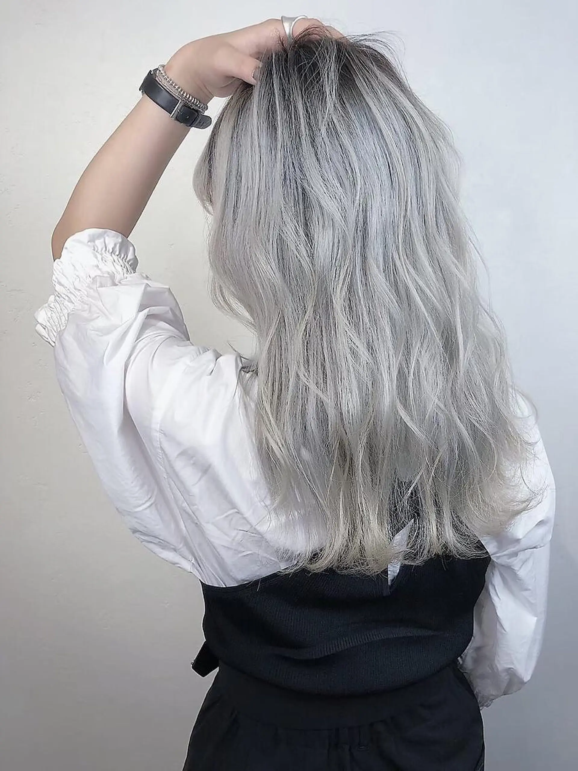 セミロング 💜髪質改善💜韓国 ヘア💜TAKUのヘアスタイル