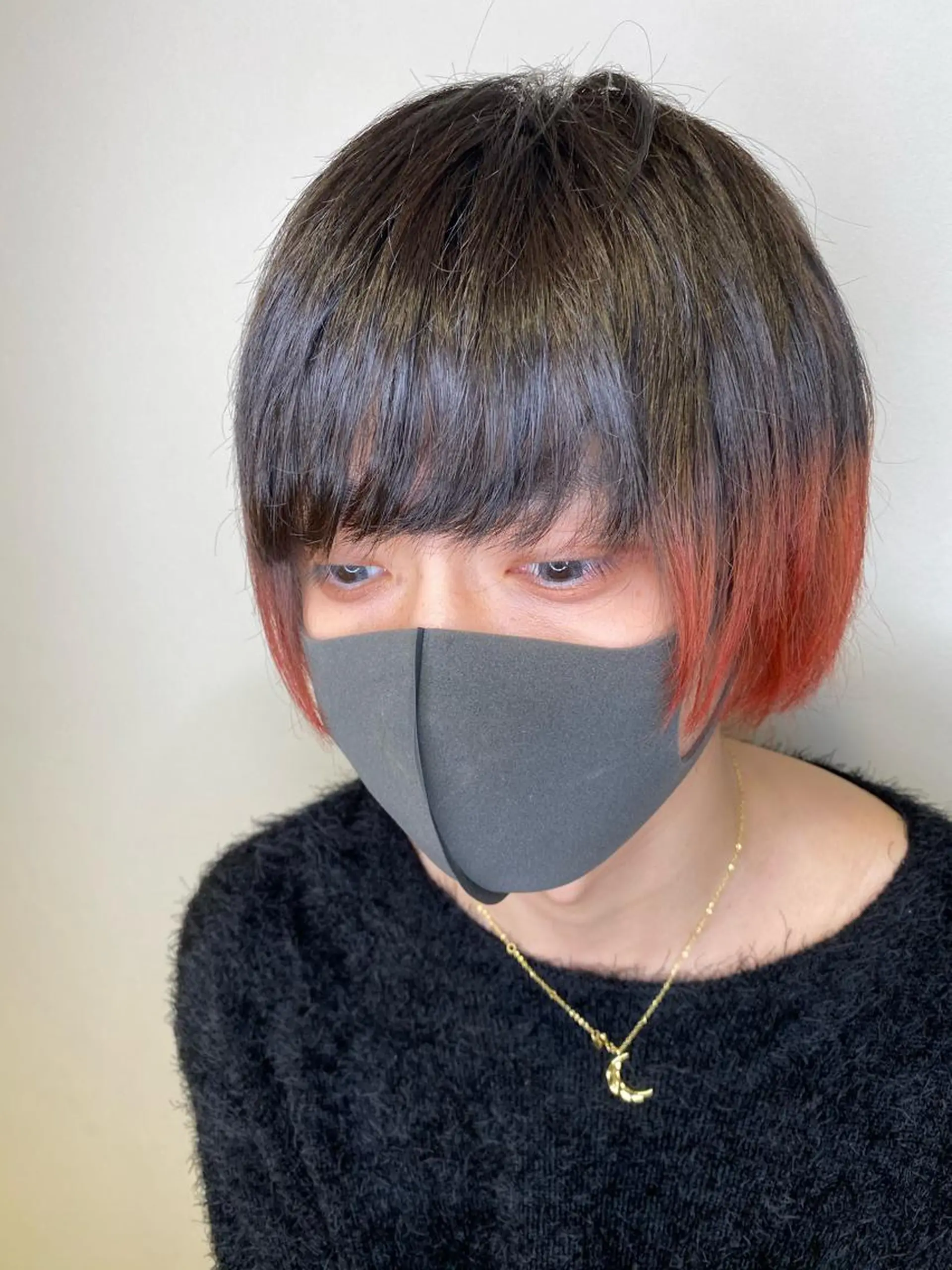 ミディアム カラー メンズ 柳澤 和也のヘアスタイル