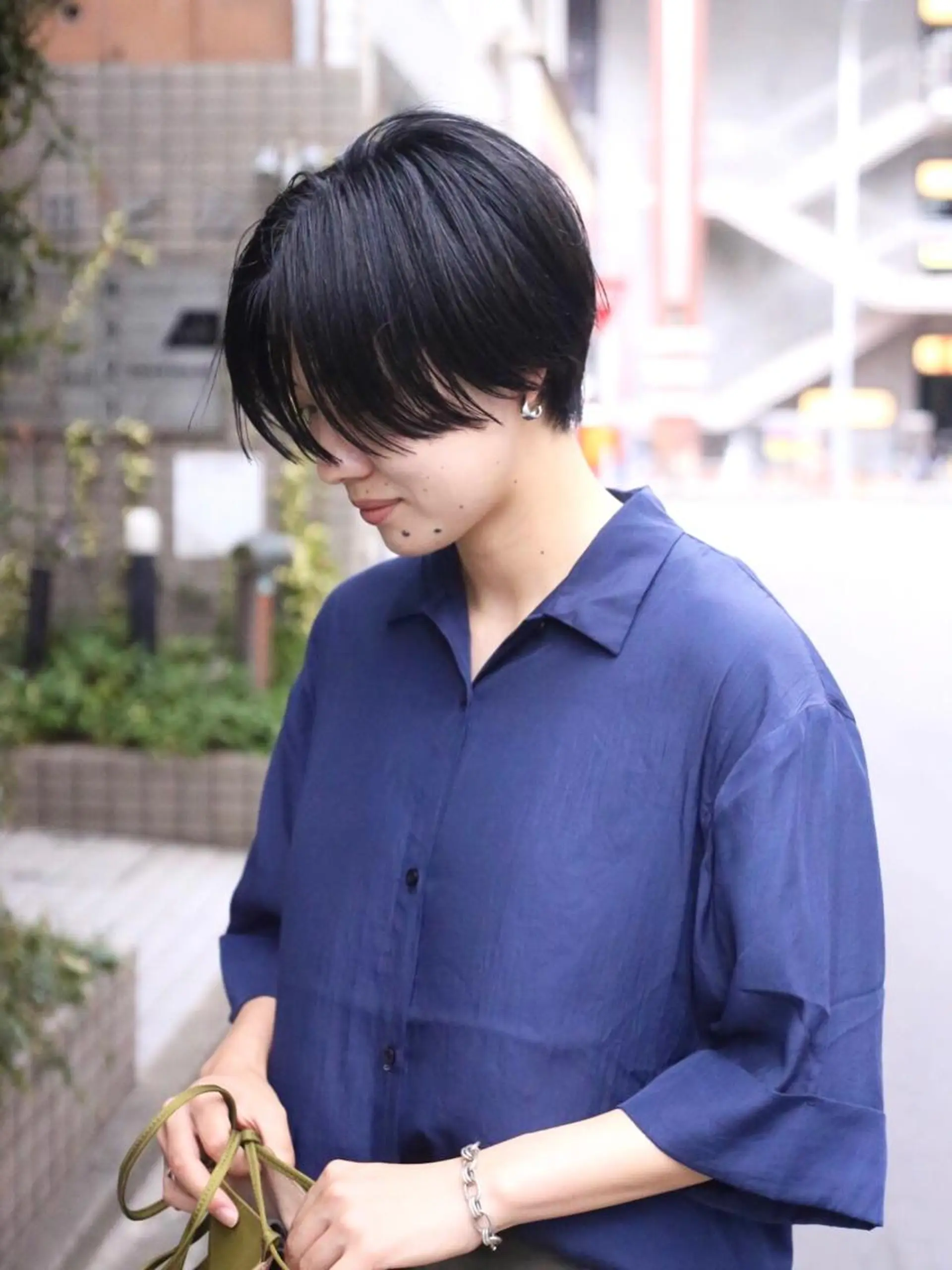 ショート ハンサムショート ショートヘア 永田〈店長#レイヤー #ウルフ#ハイトーンのヘアスタイル