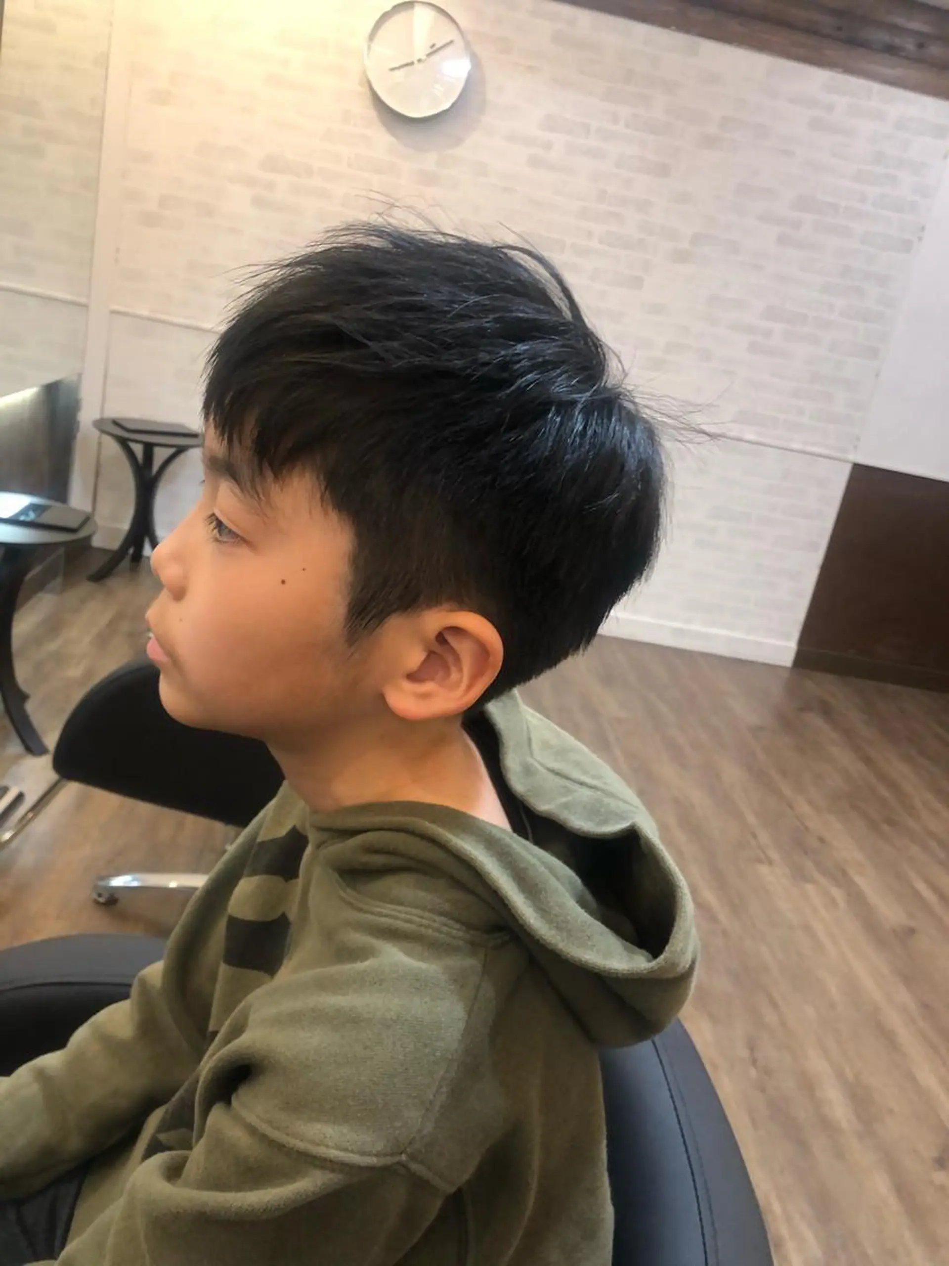 メンズ キッズ 前川 万都里のヘアスタイル