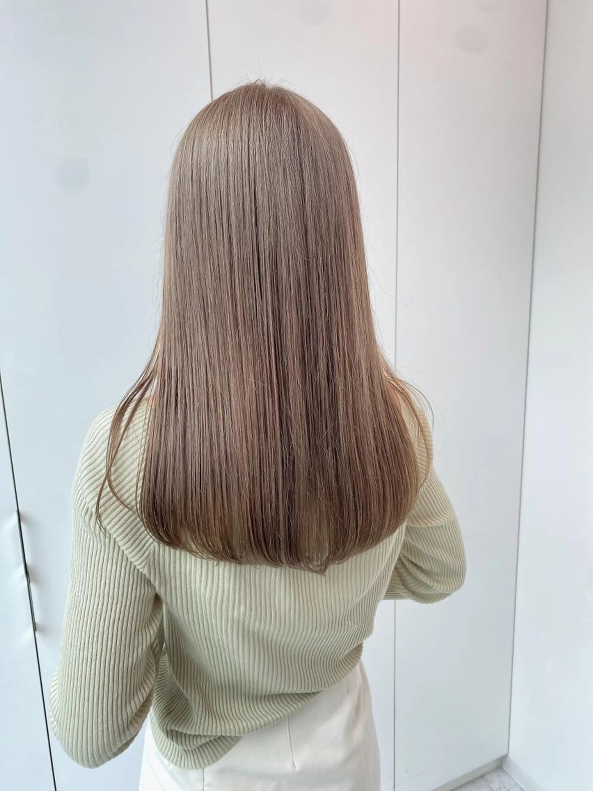 セミロング 大人っぽ上品🤍韓国 レイヤー🤍ふうがのヘアスタイル