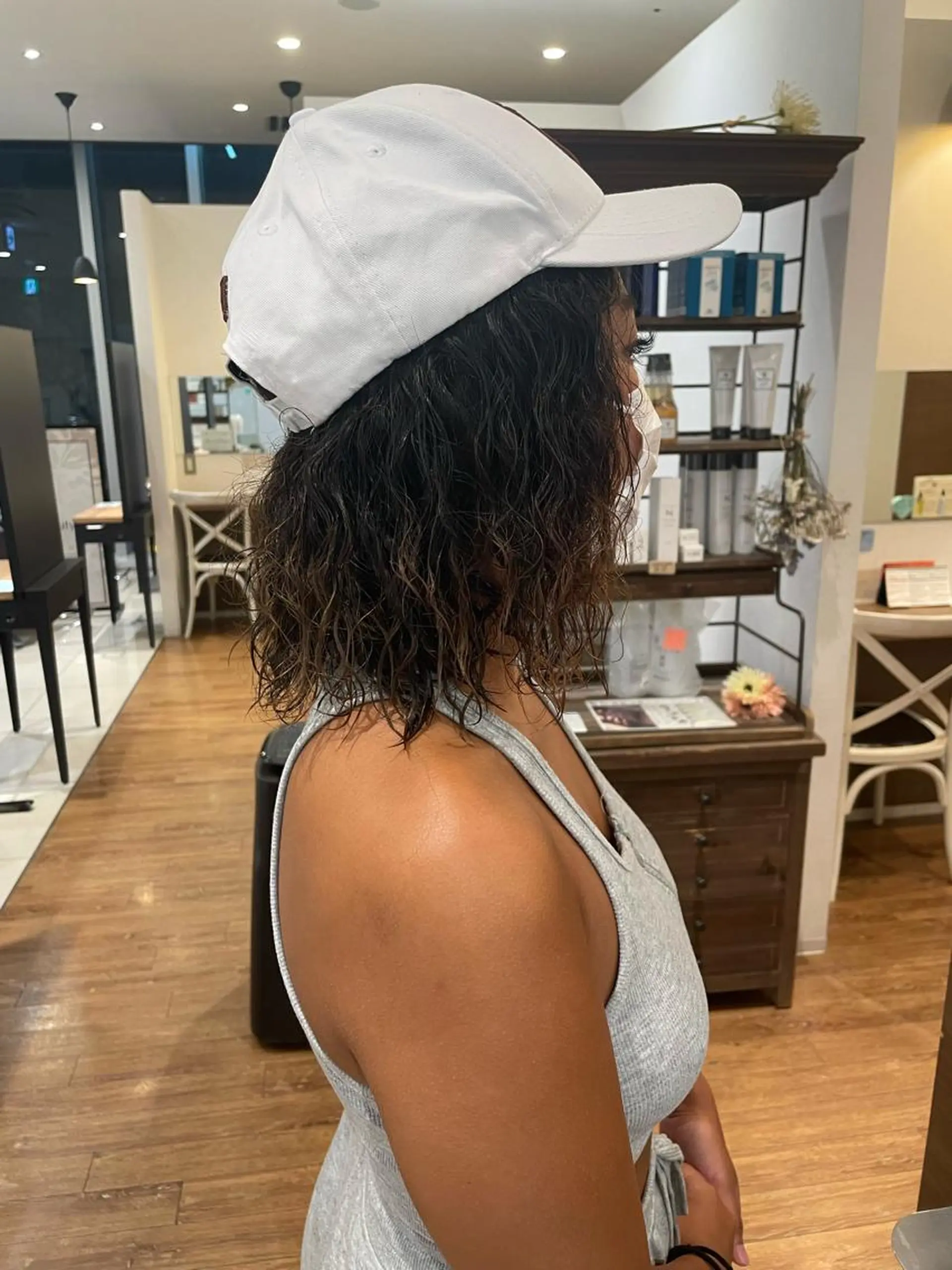 ショート パーマ スパイラルパーマ カット パーマ トリートメント 髪質改善/ブリーチ 田代 龍我のヘアスタイル