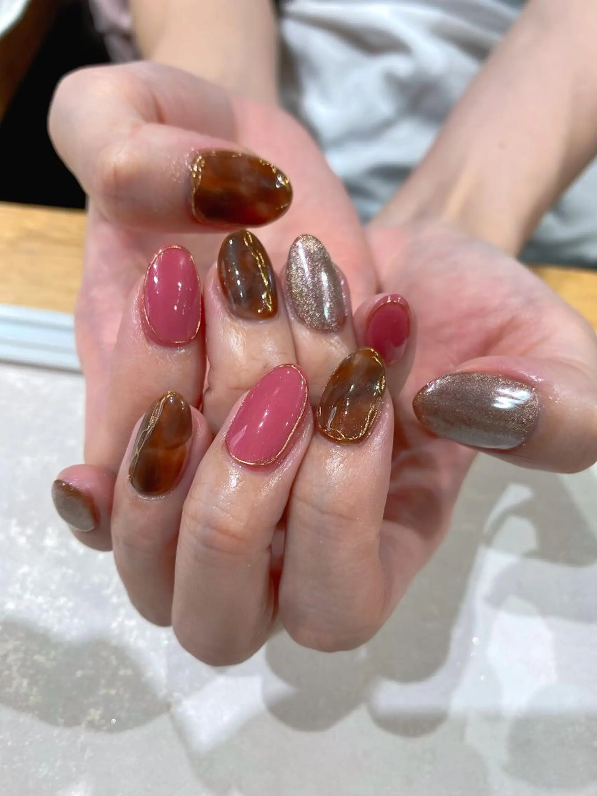 ショート ハンドネイル Nail R💫 naoのネイルデザイン