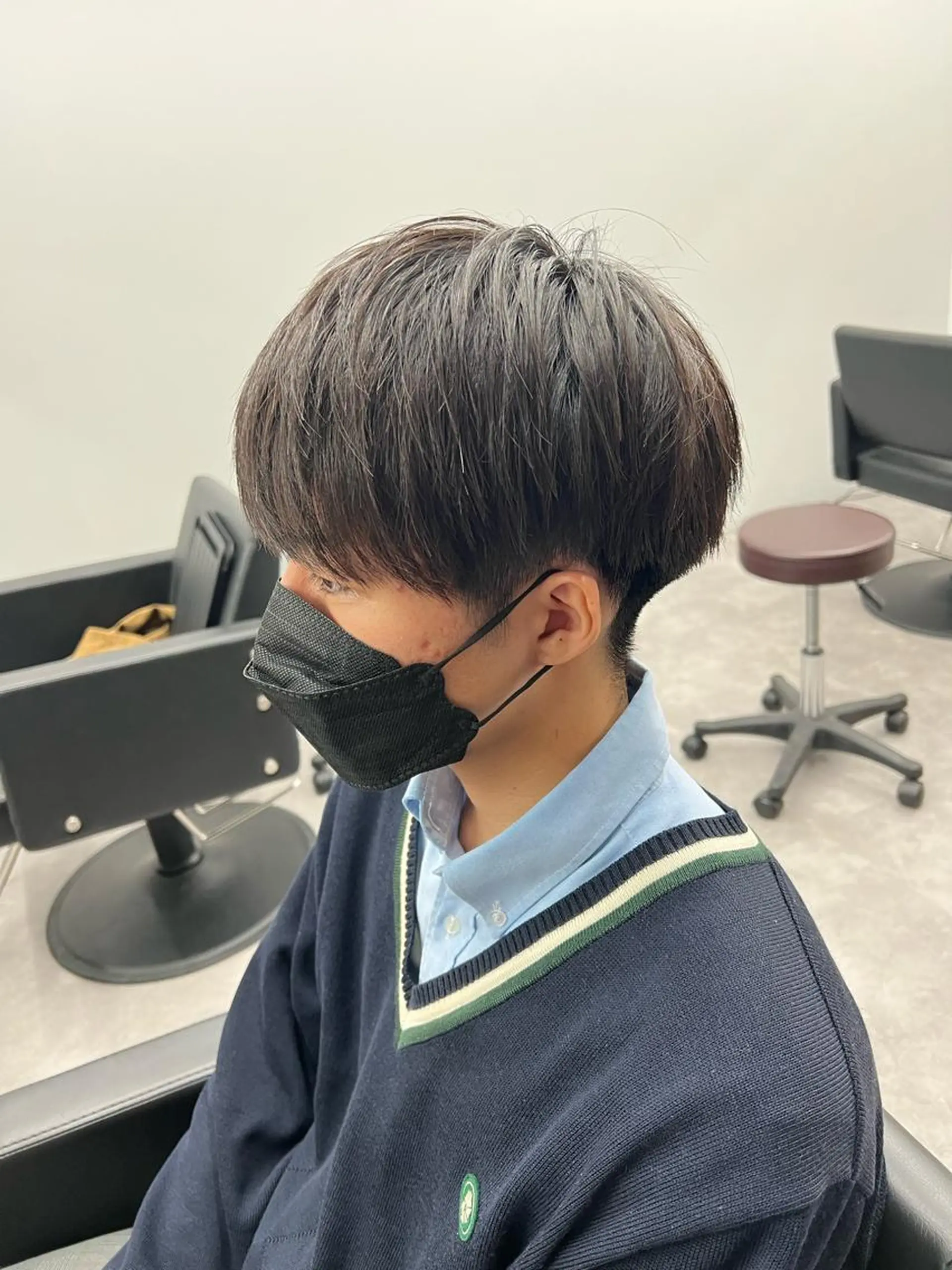 ショート メンズ マッシュ 刈り上げ 【曲がる縮毛矯正】 モデル募集🙋カツヤのヘアスタイル