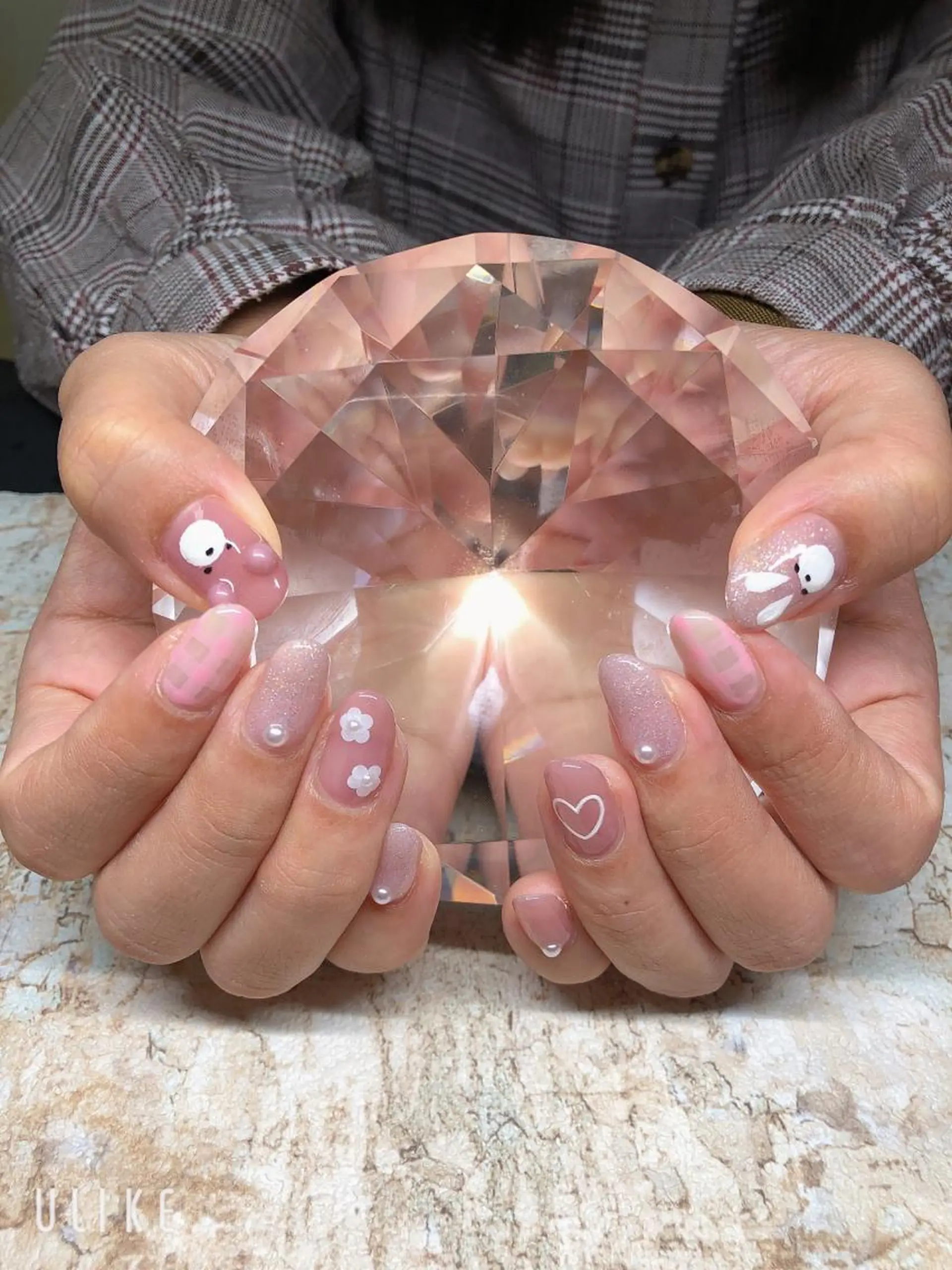 ネイル アートネイル フレンチネイル ジェルネイル グラデーション 韓国ネイル Nail room Bimano所属・Bimano seica♡+°のネイルデザイン
