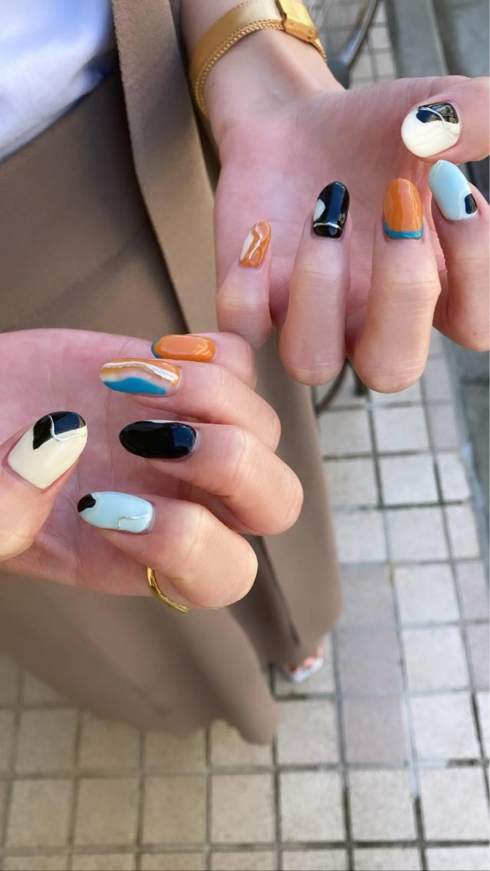 ネイル nailsalon hue所属・小山 羽奈のネイルデザイン