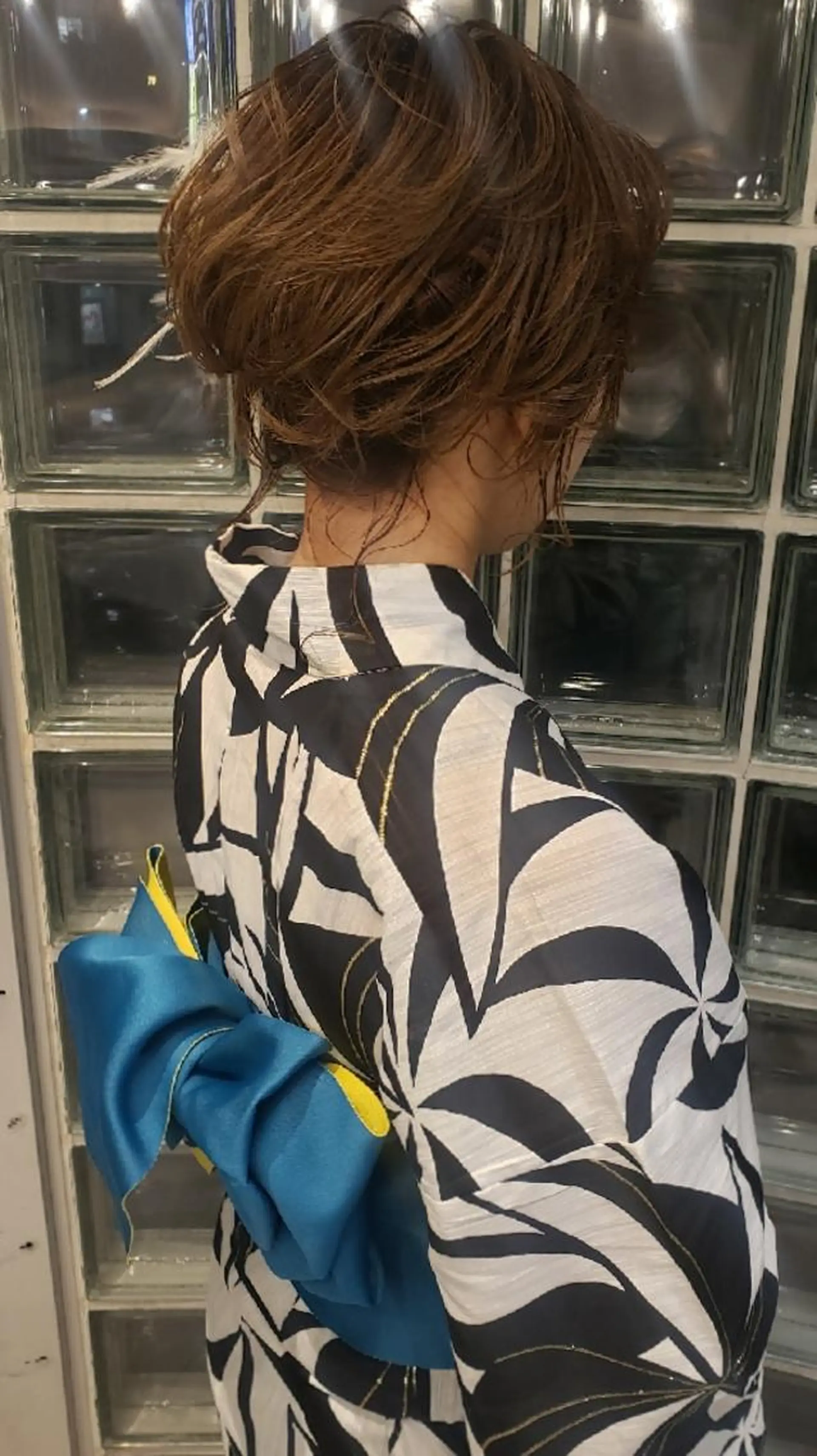 ヘアアレンジ 着付け arrow🖤 もえみのヘアスタイル