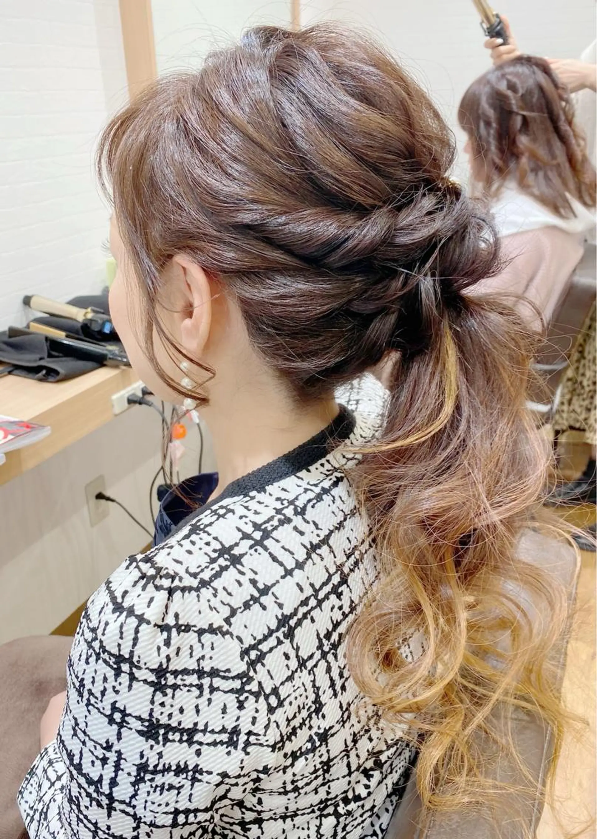 ヘアアレンジ ヘアセット GRANLUSSO 〜グランルッソ駅前店所属・木口 嘉美のヘアスタイル