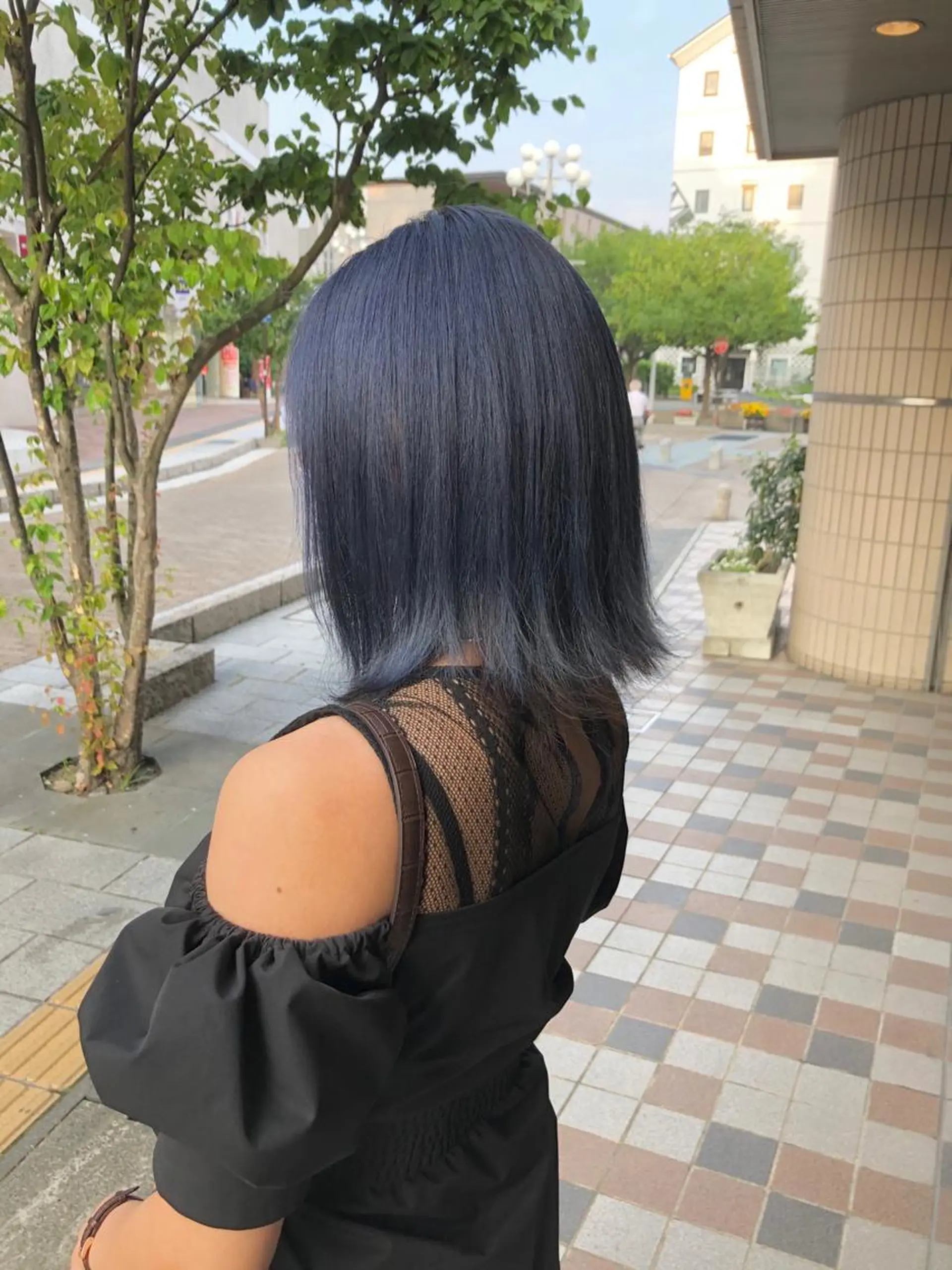 ミディアム キノシタ ナオユキのヘアスタイル