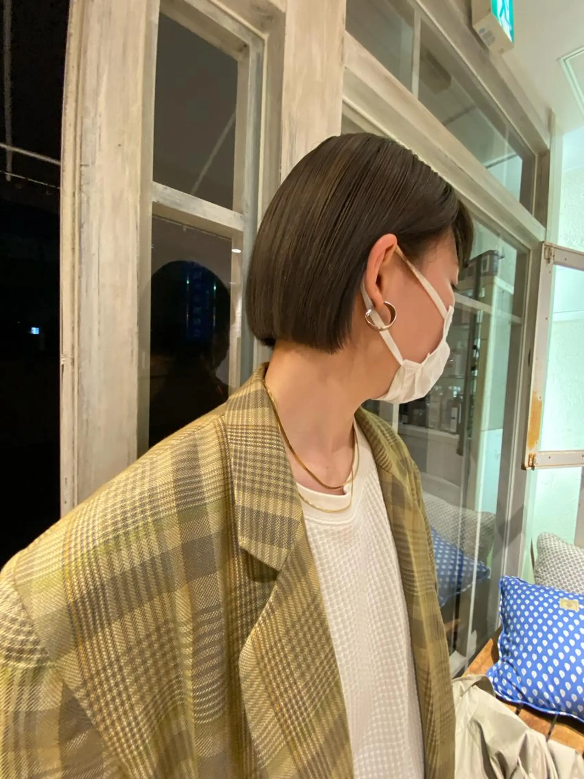 ショート ボブ カット ヘアカラー トリートメント Musiiik hairのヘアスタイル