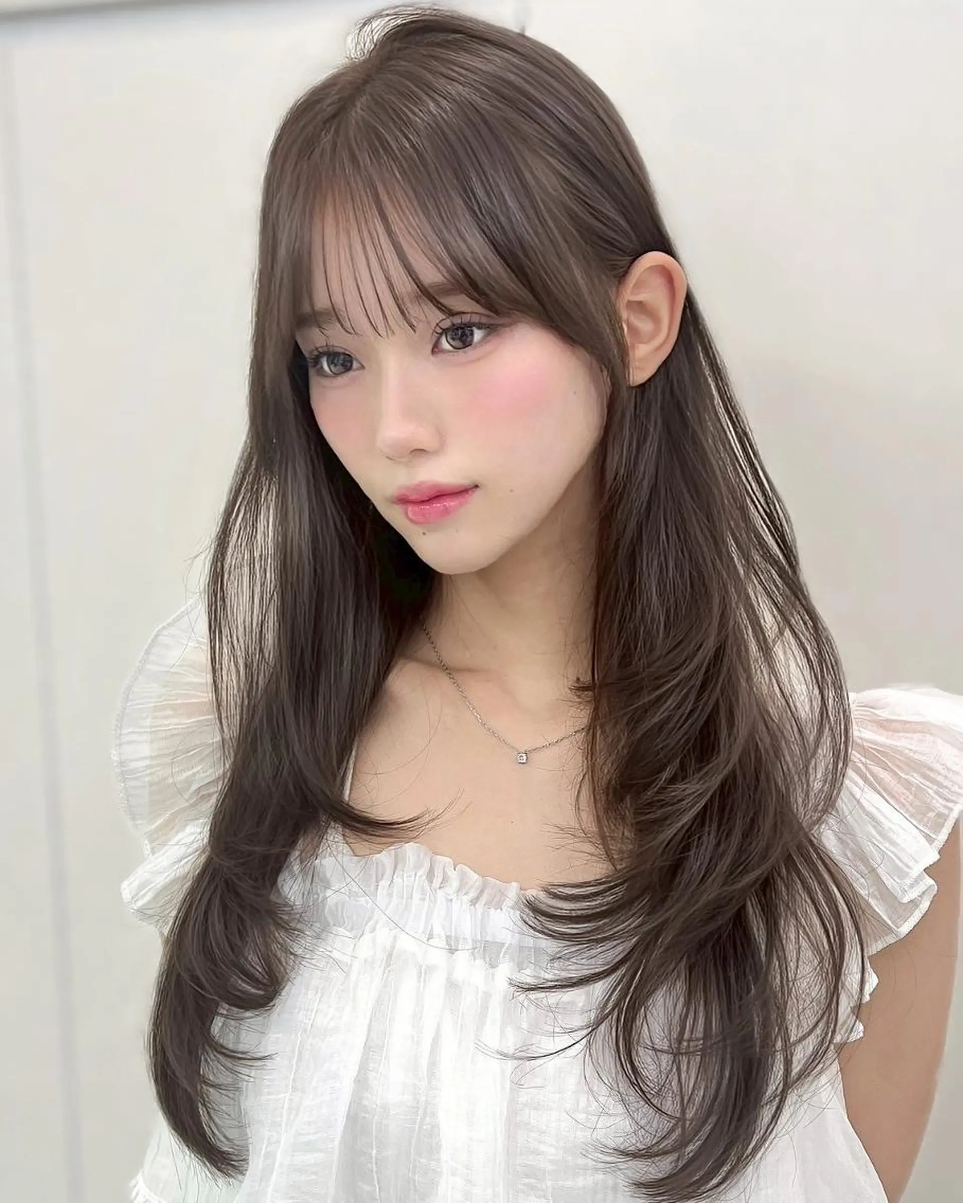 カラー カット ヘッドスパ ヘアセット SHE🇰🇷韓国風 くびれヘア🇰🇷のヘアスタイル