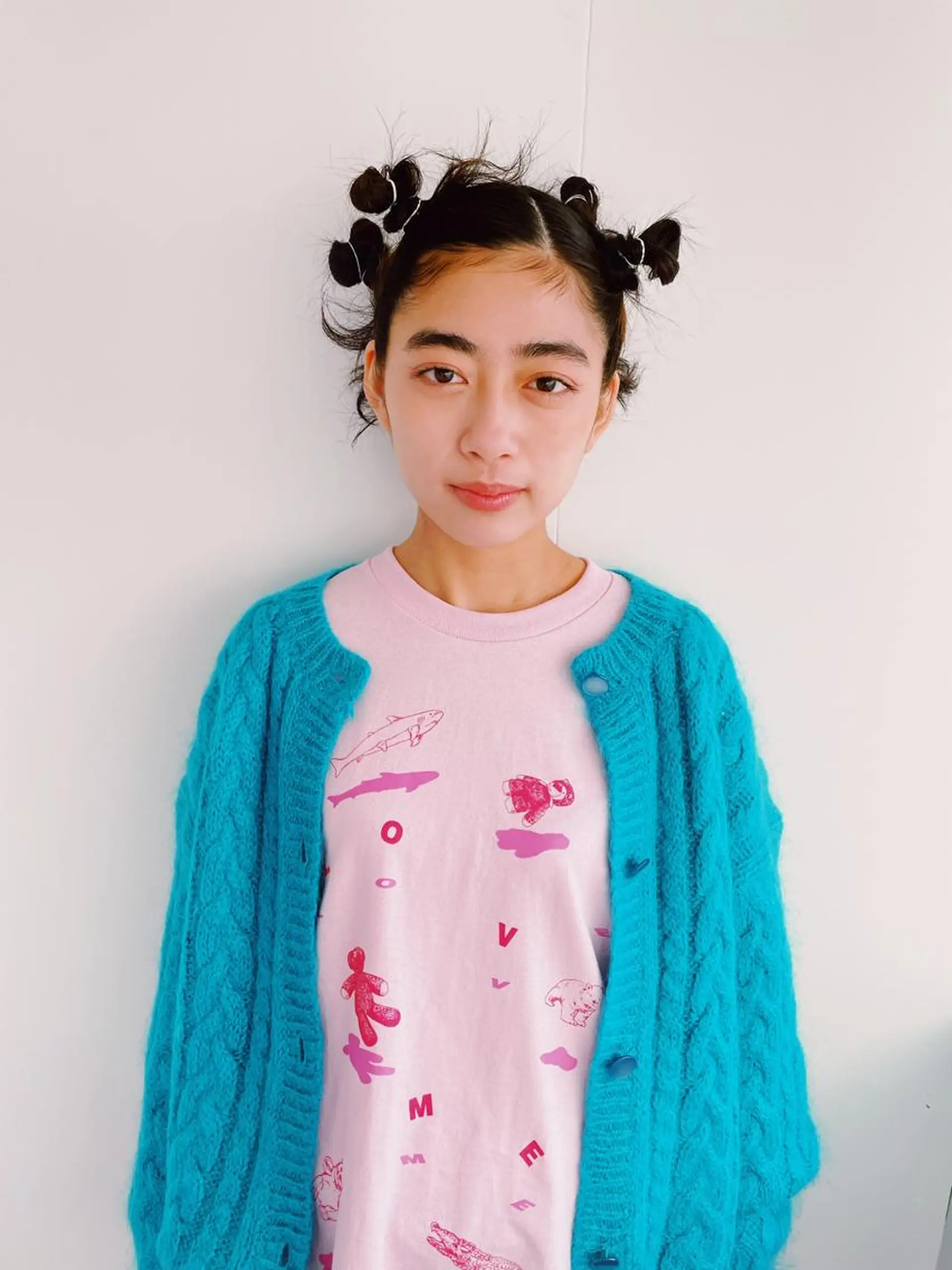 ショート カット パーマ 縮毛矯正 トリートメント 金田 夏野のヘアスタイル
