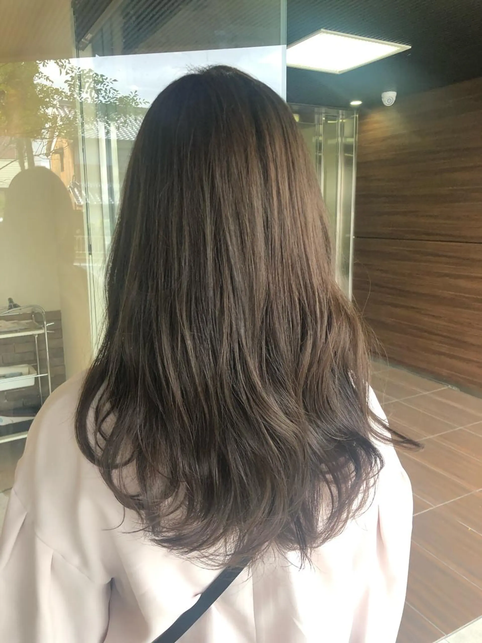 ロング カラー アッシュ ✨レイヤーお任せ✨ 林有里子のヘアスタイル