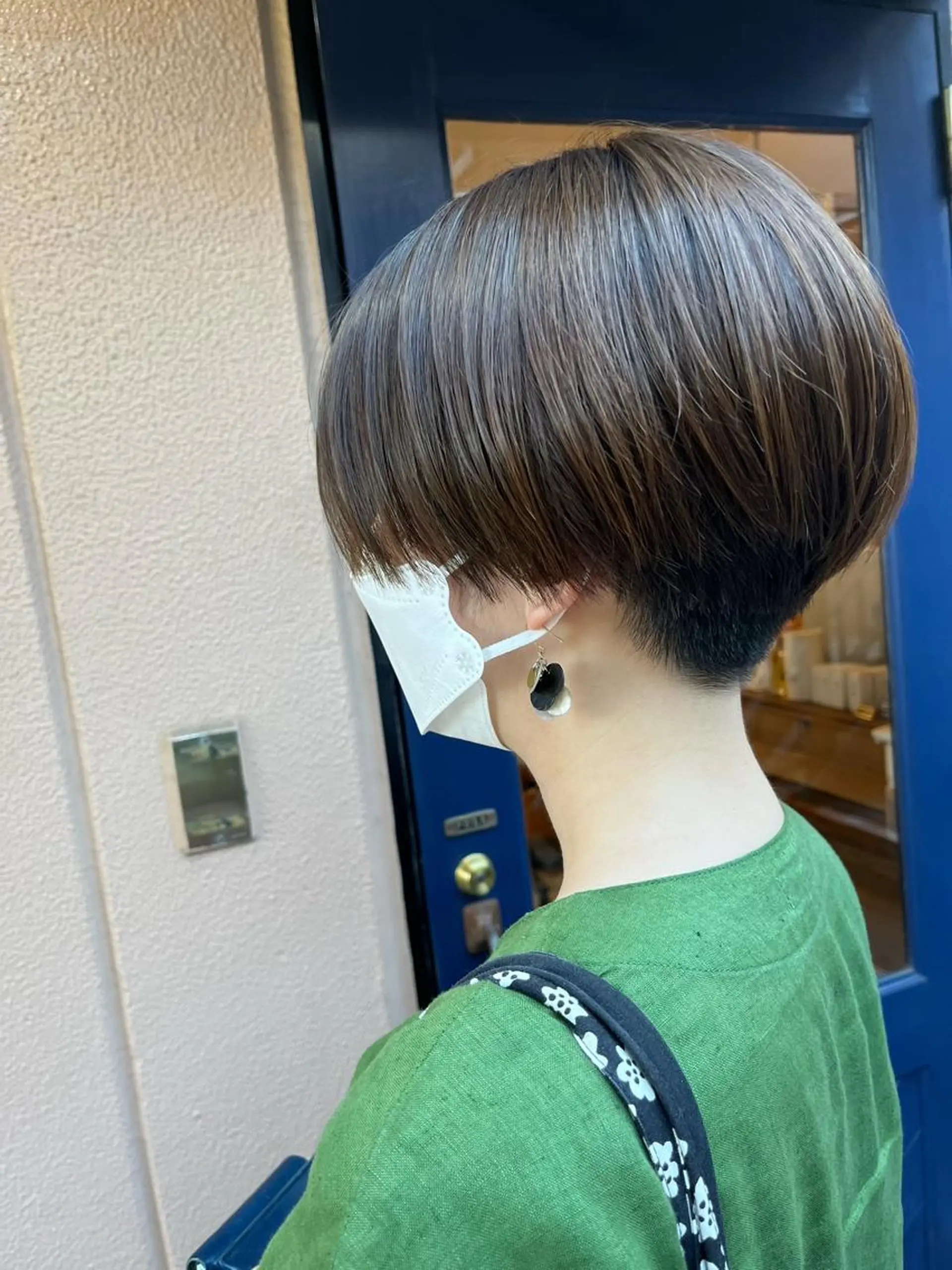 ショート カラー グレージュ ショートヘア カット ヘアカラー トリートメント 🍒【Lib】 AIRI　🍒のヘアスタイル