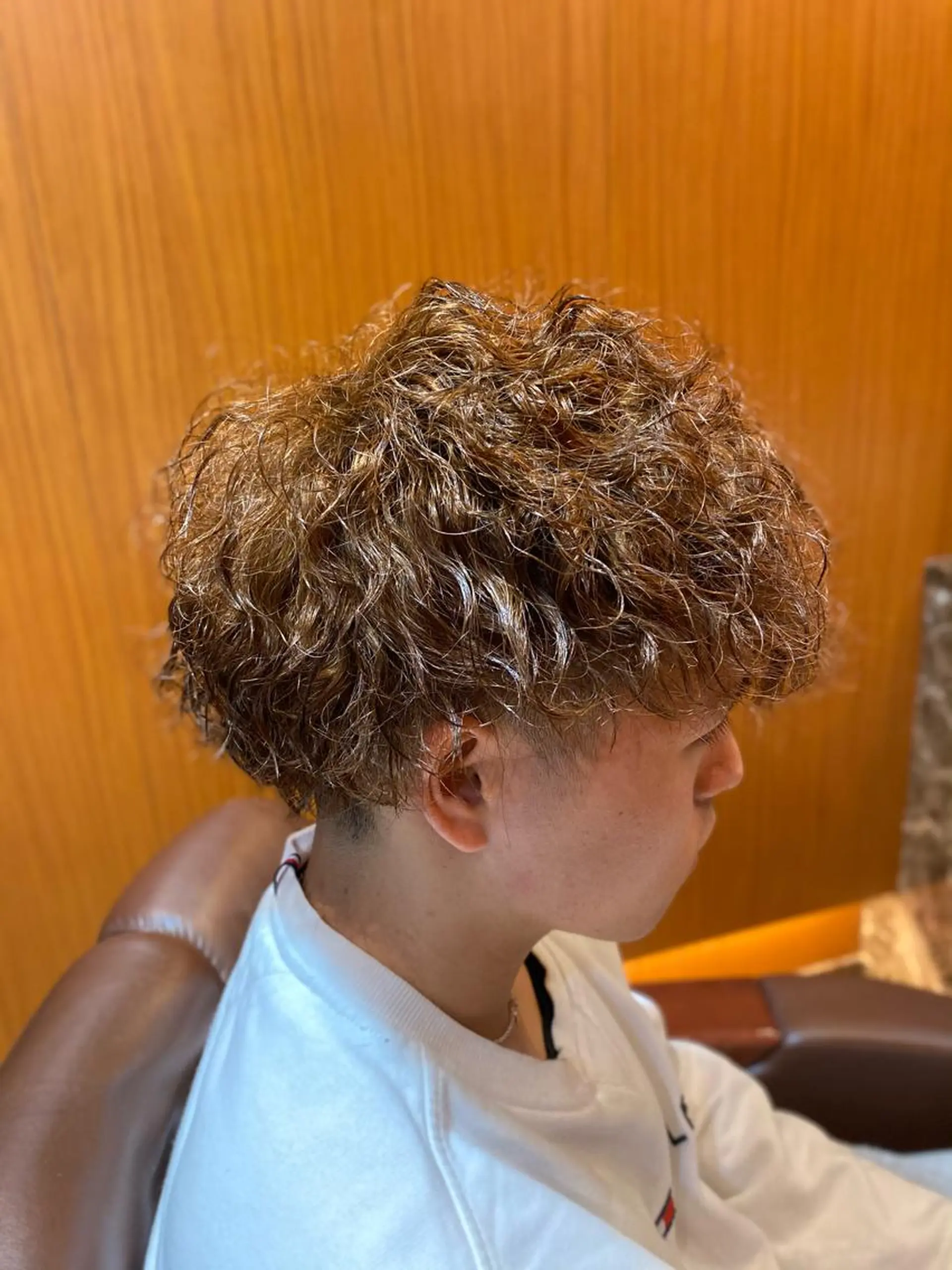 パーマ メンズ HAIR MODE KIKUCHI銀座店所属・たけ しまのヘアスタイル