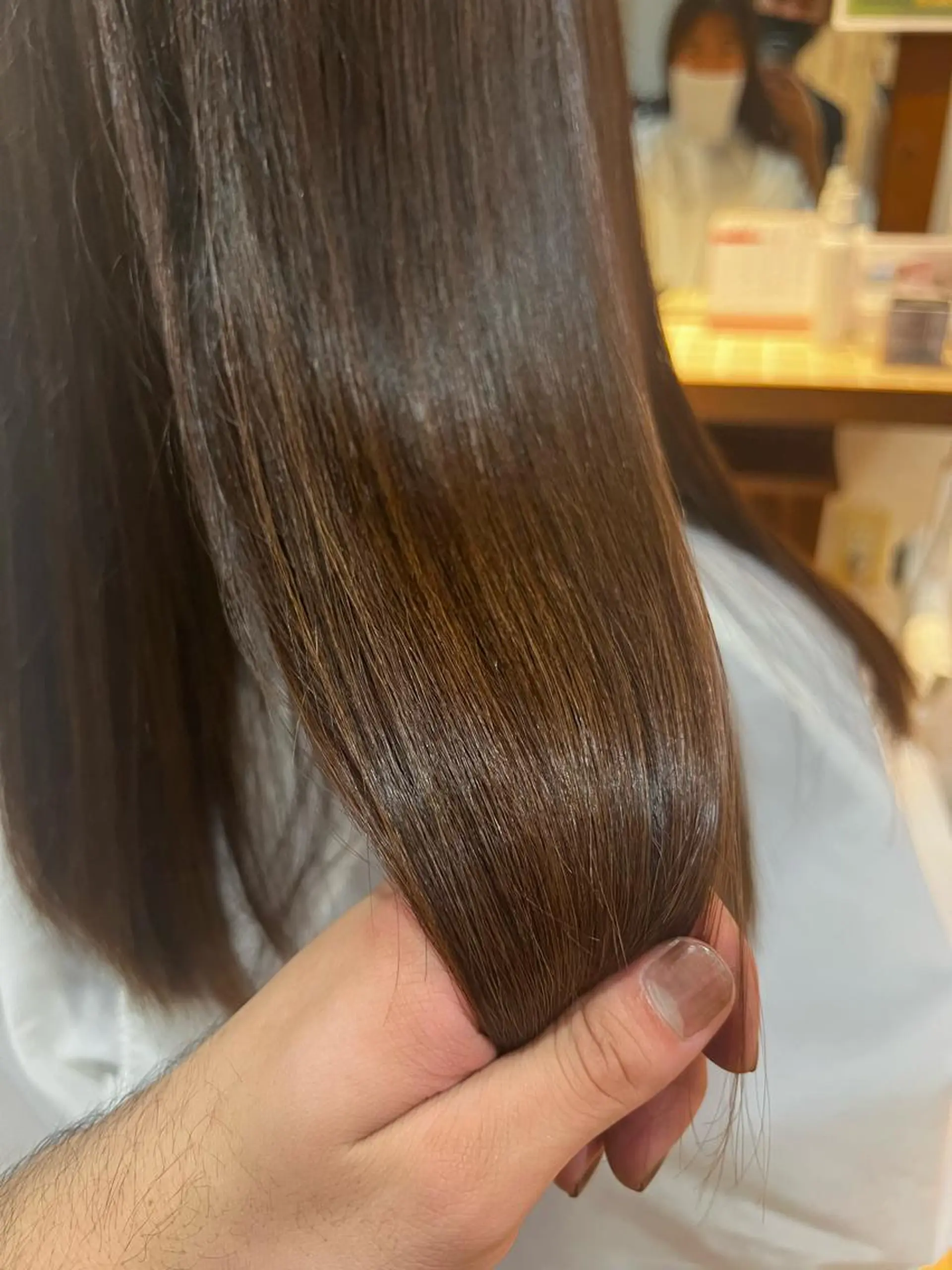 セミロング トリートメント 艶髪特化 坂田一樹のヘアスタイル