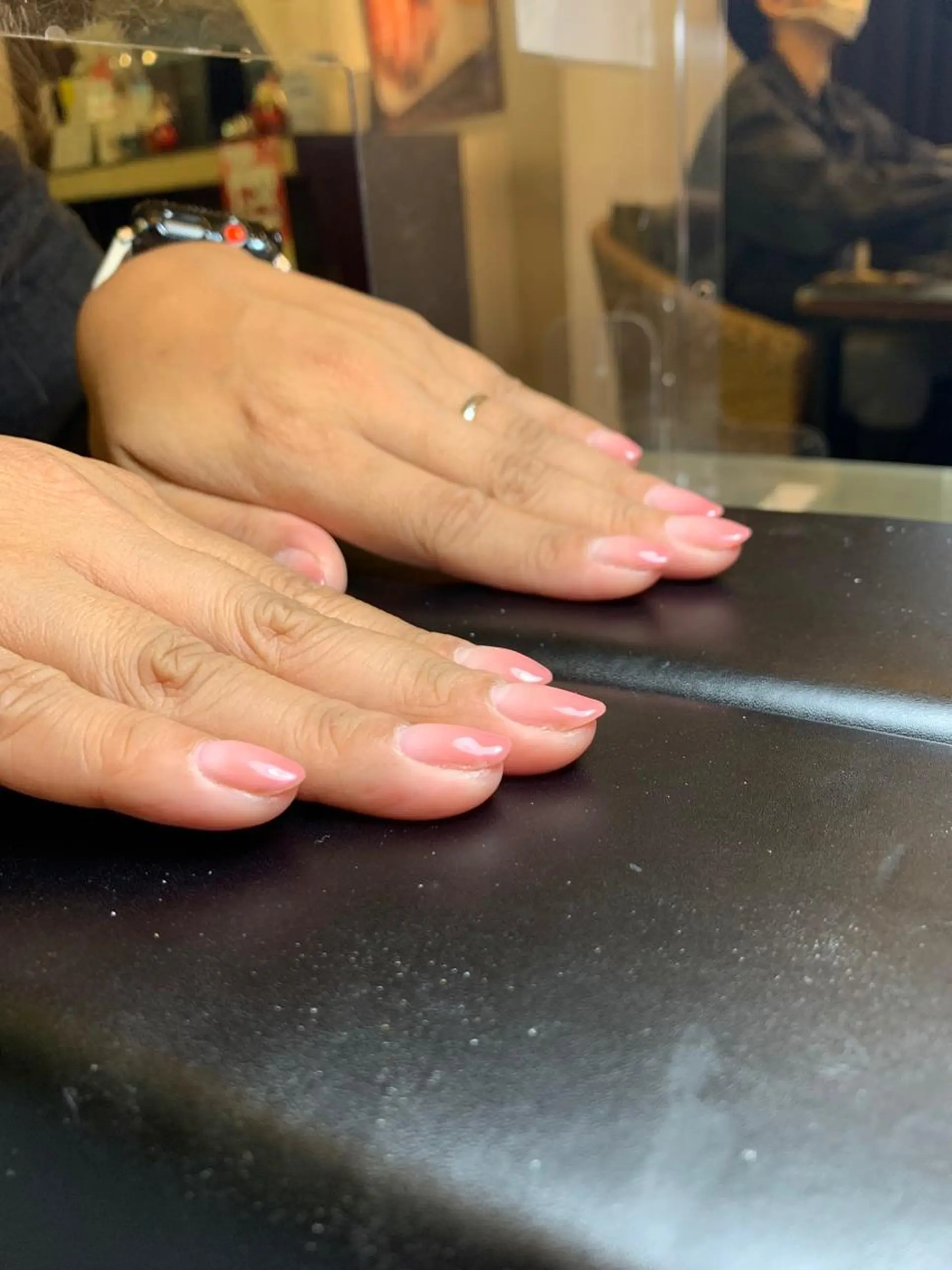 セミロング ハンドネイル ハンドケア aki_orenge nailのネイルデザイン