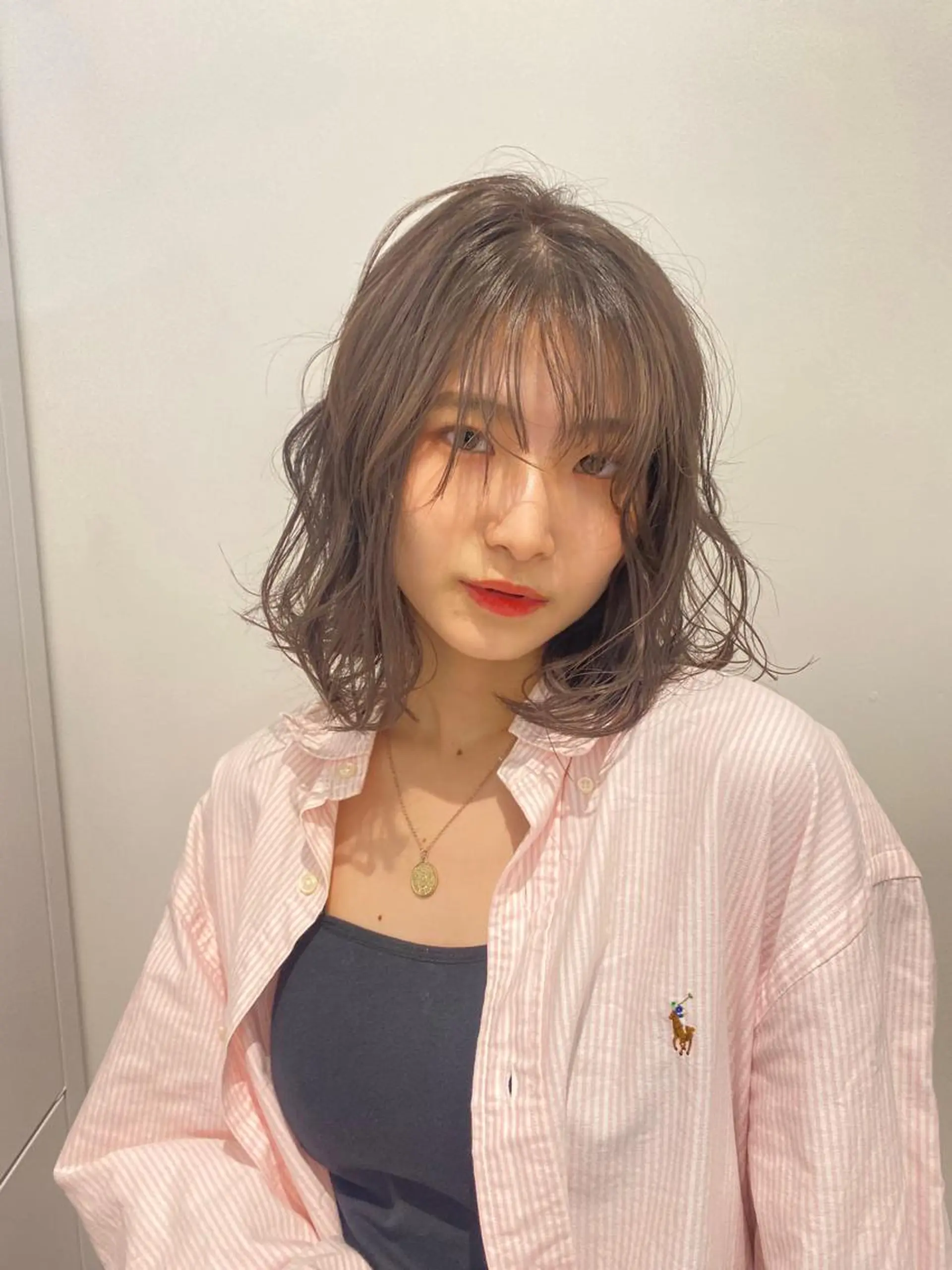 カラー sand 大阪梅田所属・ショートパーマ🌀 ✂︎小寺仁紫のヘアスタイル