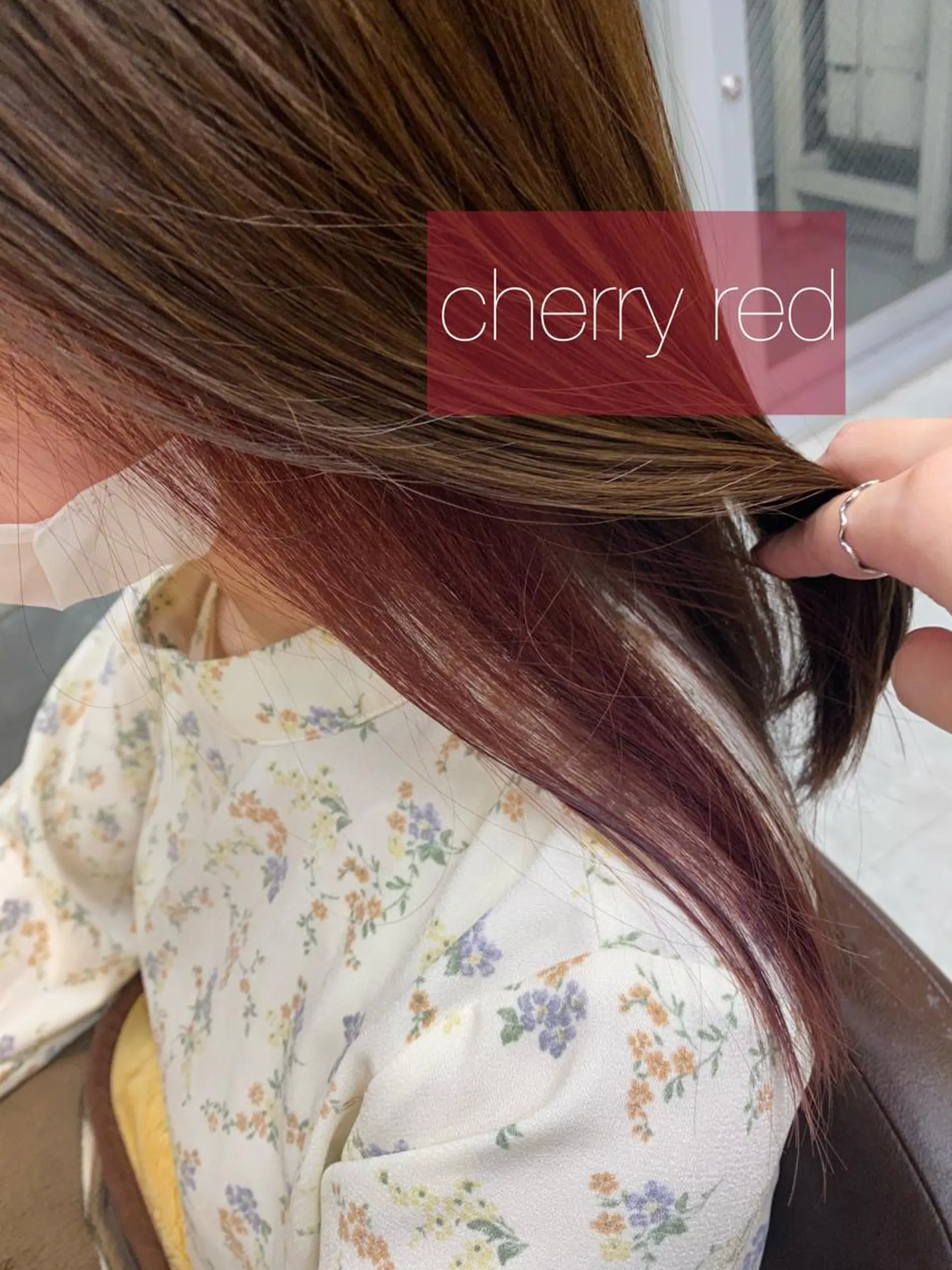 ロング カラー ブリーチ 後藤紗英/髪質改善 /オリーブベージュのヘアスタイル