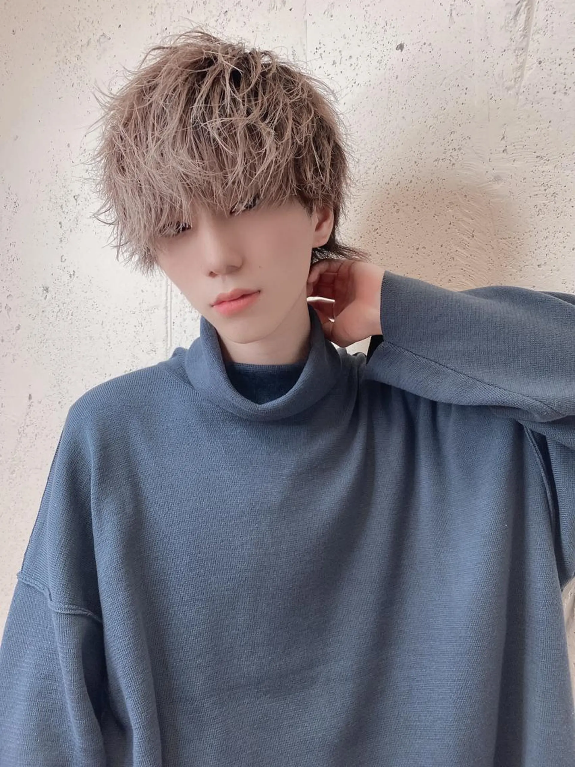 ミディアム メンズ メンズパーマの達人 井上裕太のヘアスタイル