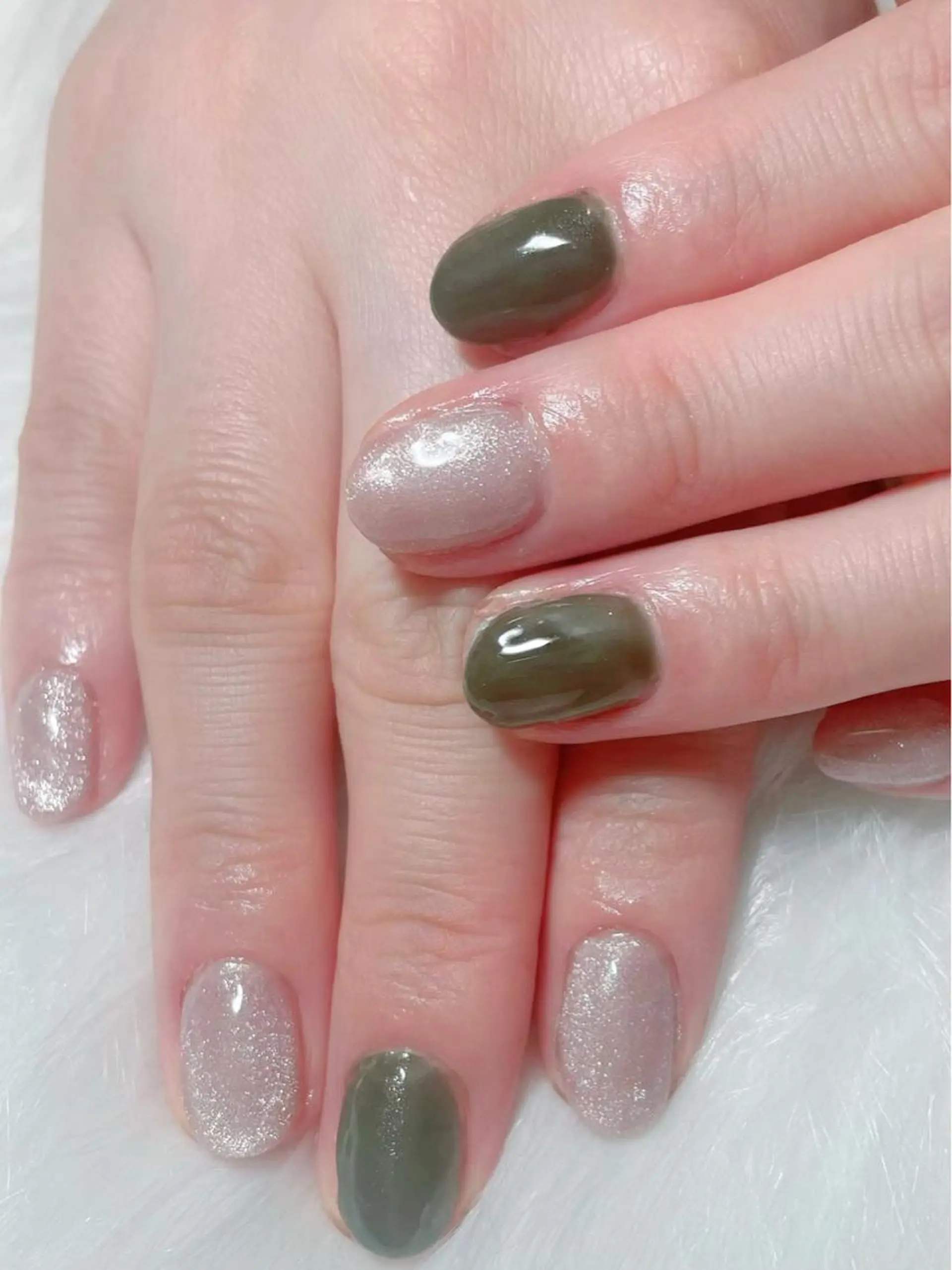 ネイル ワンカラーネイル 大袋駅東口徒歩2分 alivioのネイルデザイン