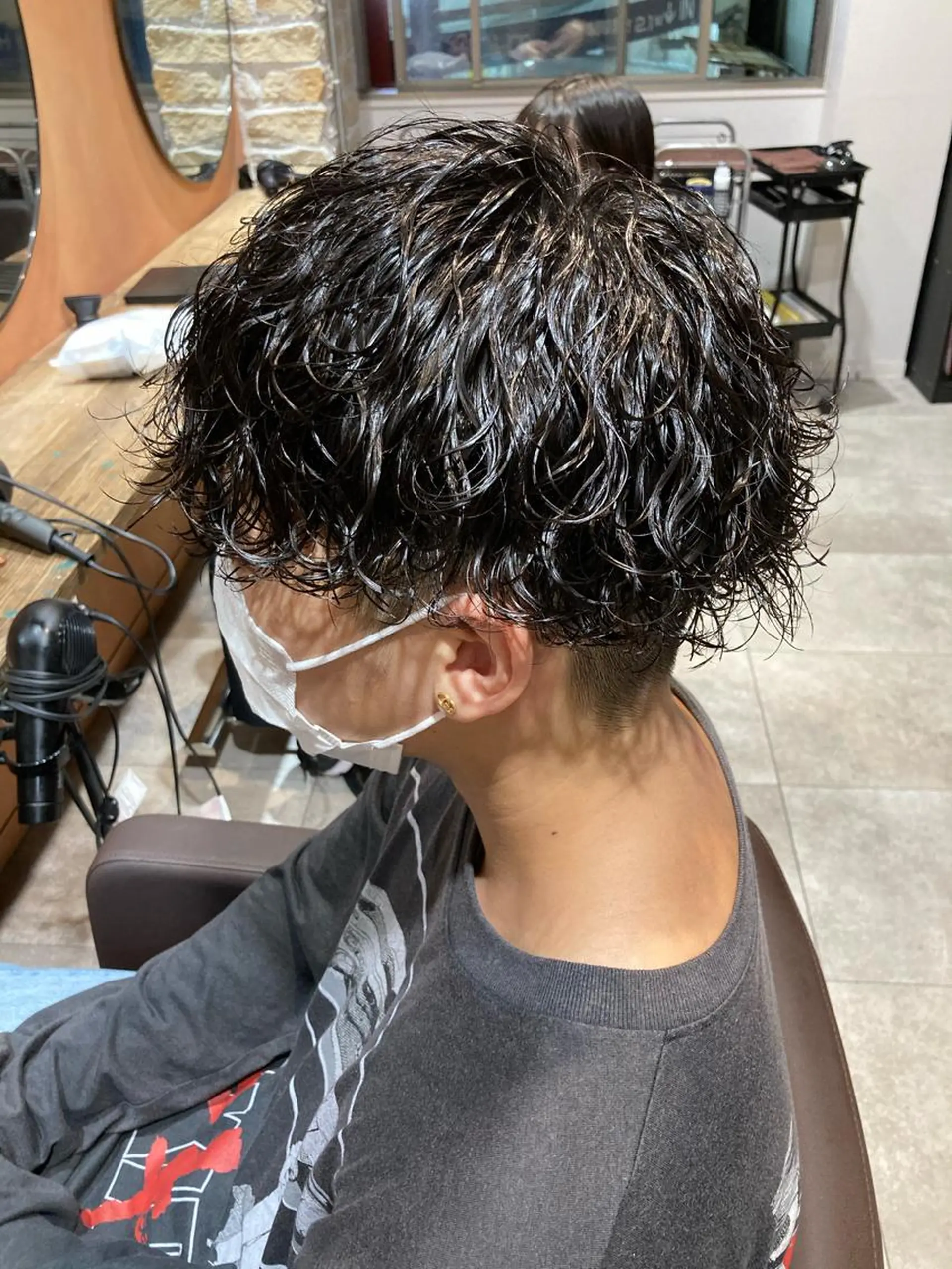 メンズ カット パーマ メンズ特化 TAKUYAのヘアスタイル