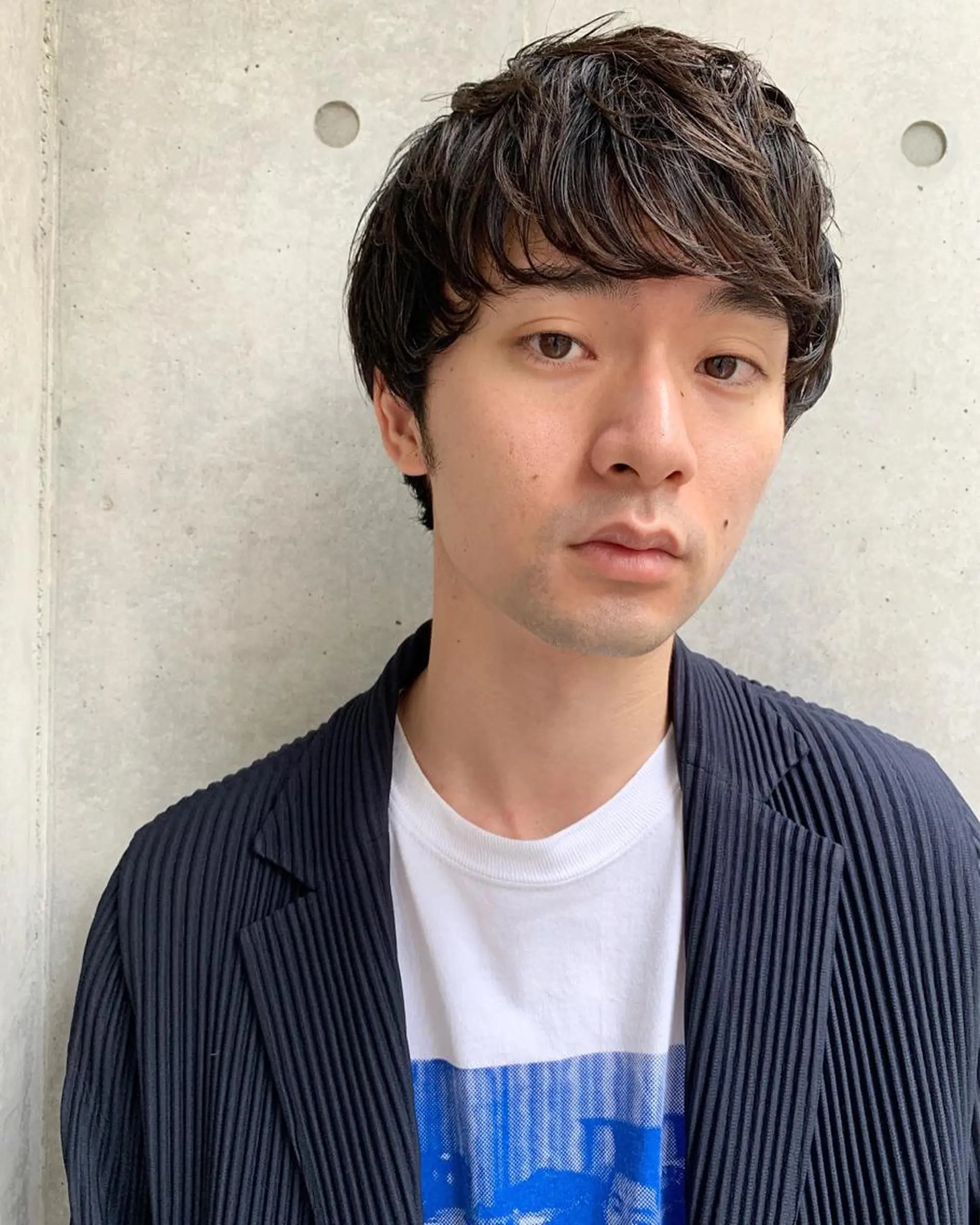 ショート メンズ マッシュ カット ヘアカラー トリートメント ヘッドスパ ヘアセット GrandStory SHIBUYA所属・住本 大明のヘアスタイル