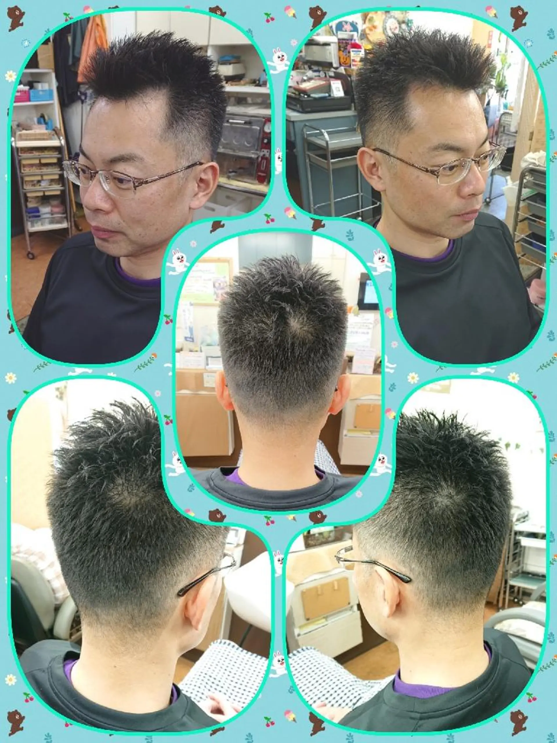 ショート メンズ ショートヘア ヘアサロンbig所属・田元 寛哉のヘアスタイル