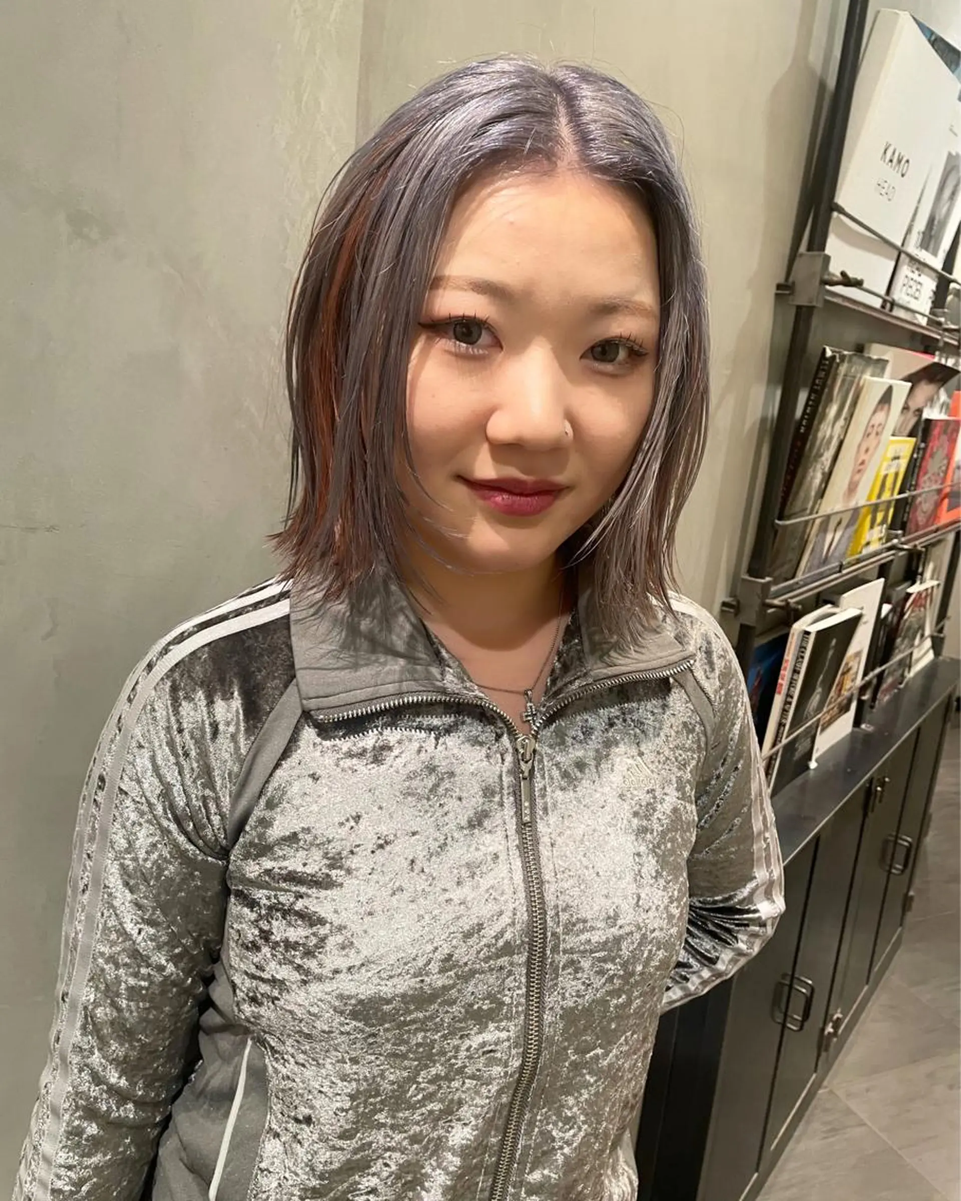 ショート カラー カット ヘアカラー トリートメント 優 作のヘアスタイル