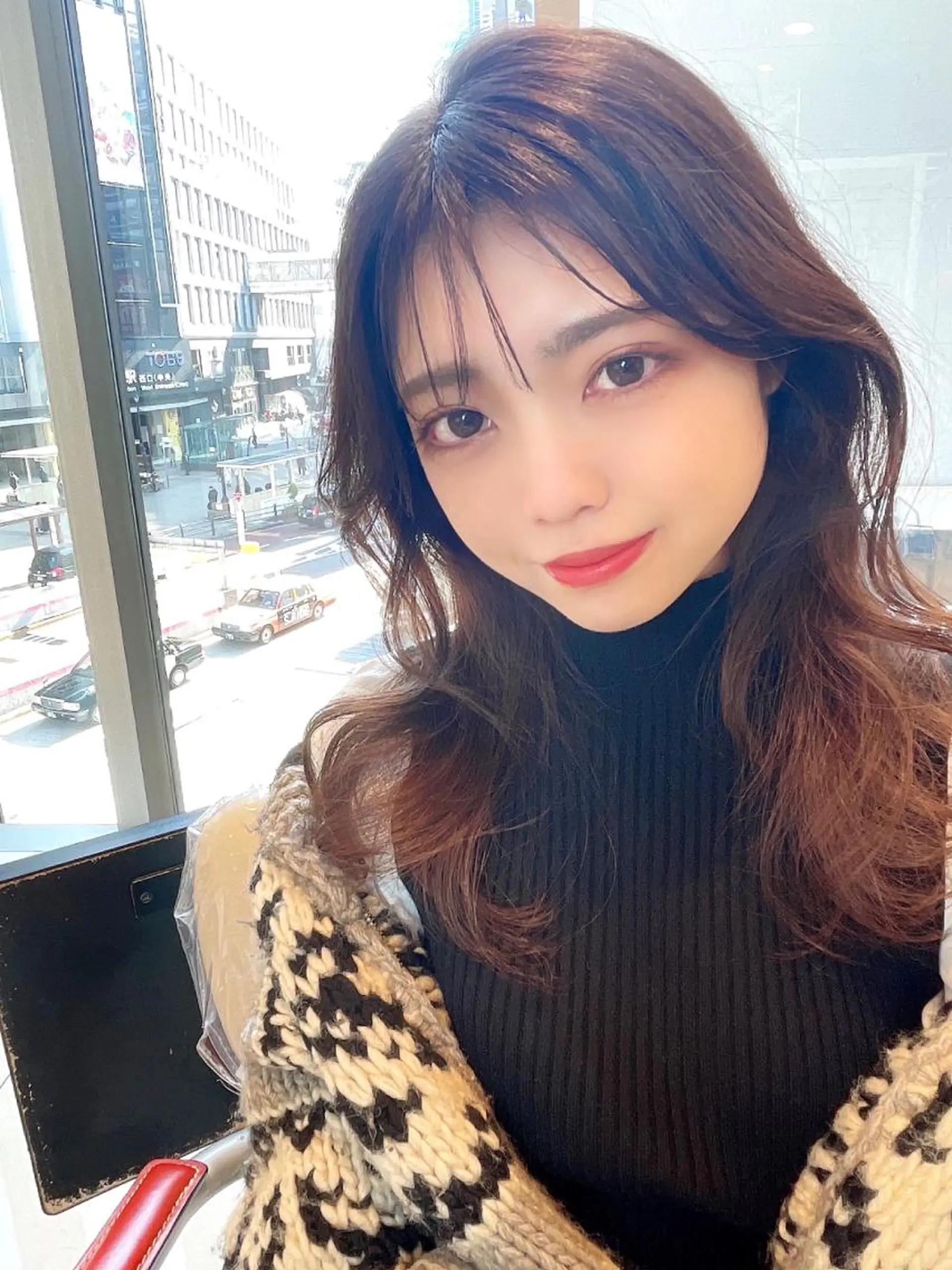 セミロング 💗ブリーチなし 垢抜け💗徳井はやとのヘアスタイル