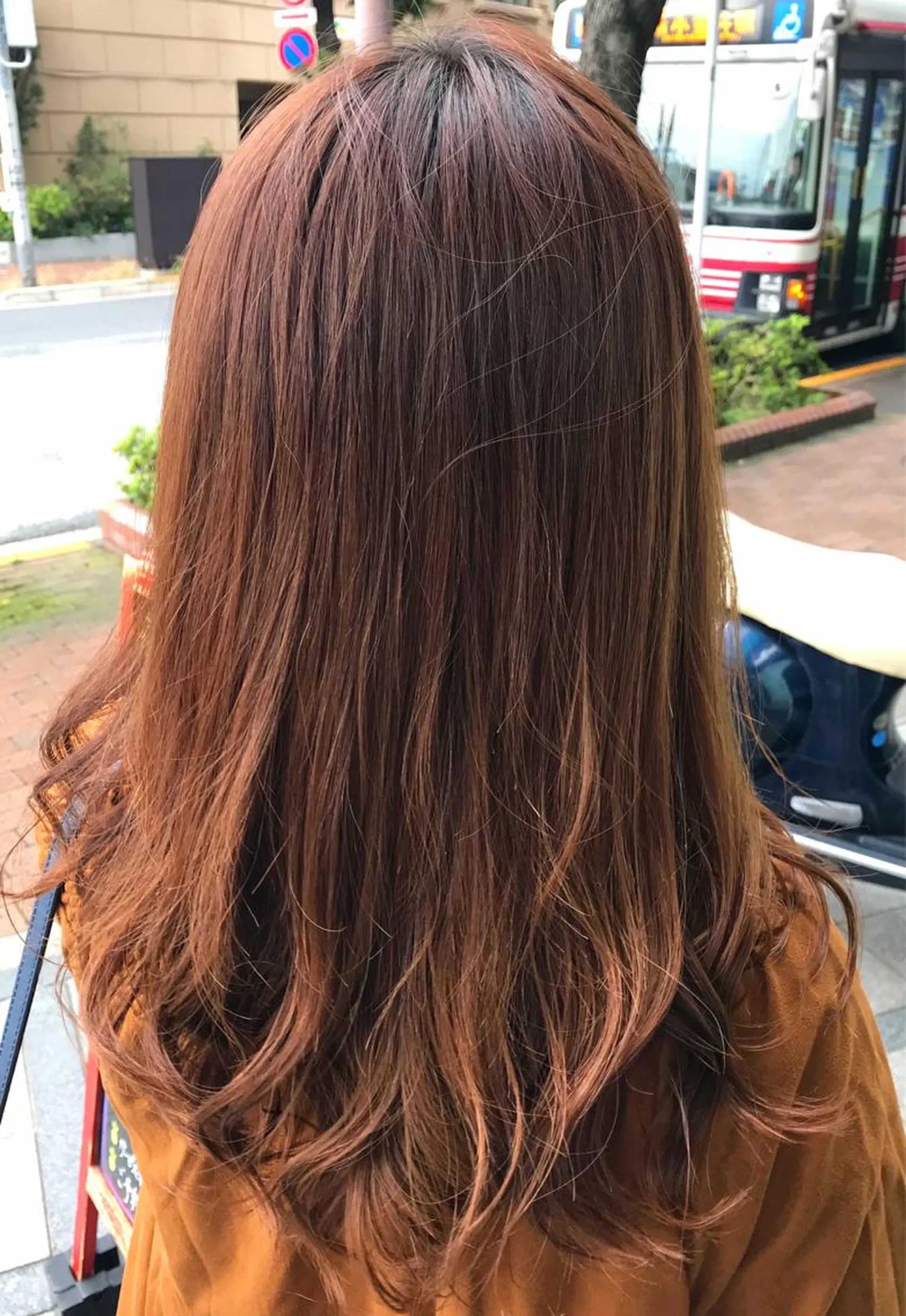 ロング カラー 【メンズ縮毛矯正】 田中秀斗のヘアスタイル