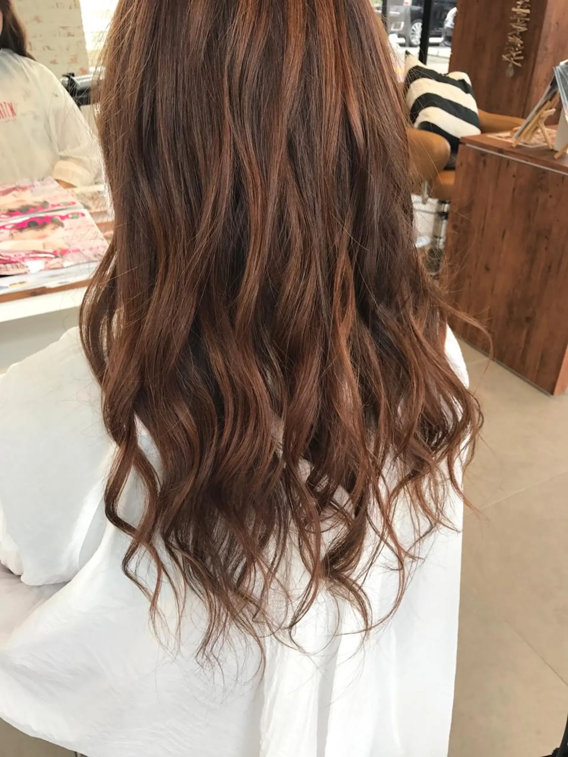 ロング ヘアカラー hair salon Hinata所属・川畑 ゆうたのヘアスタイル