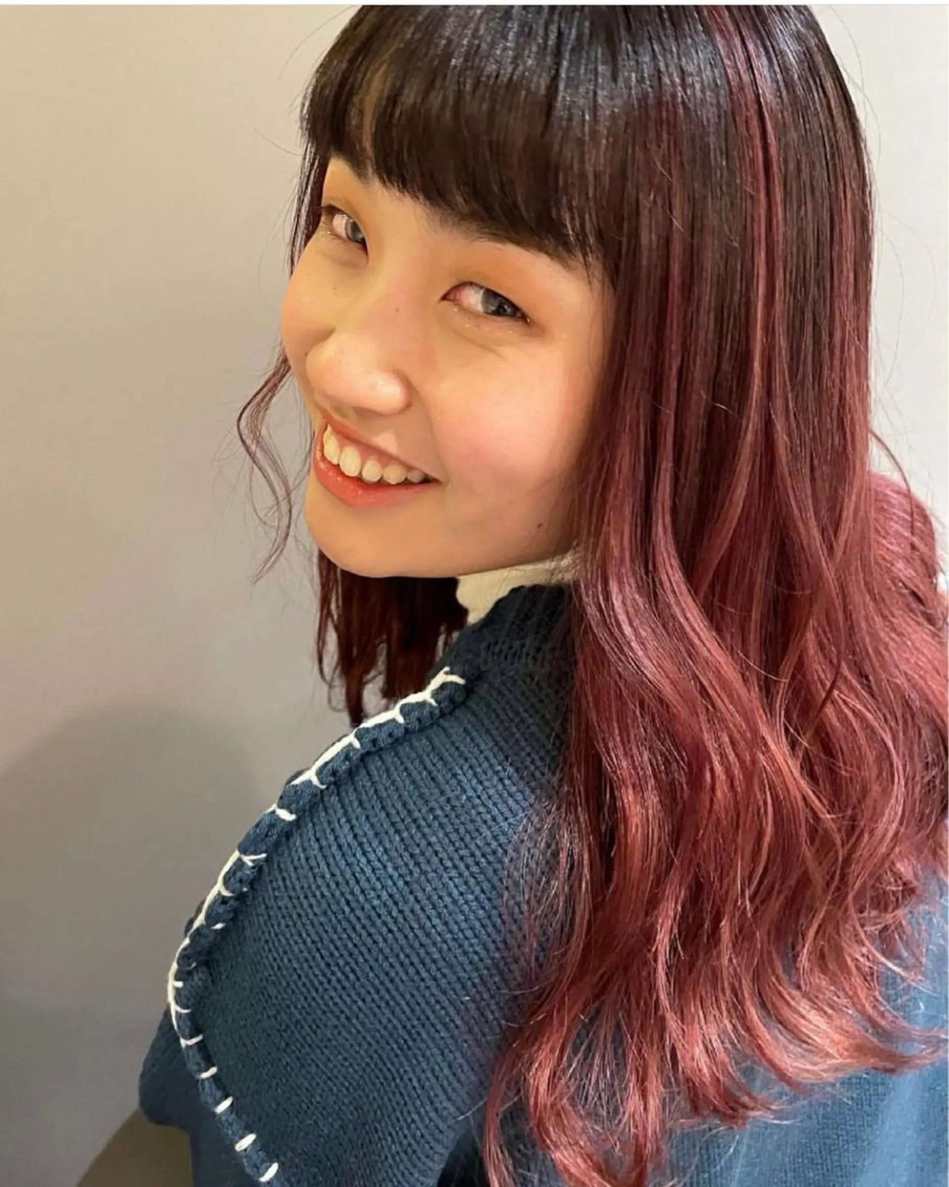 ロング ハイライト 赤味消しcolor 🥣♡Ayaのヘアスタイル