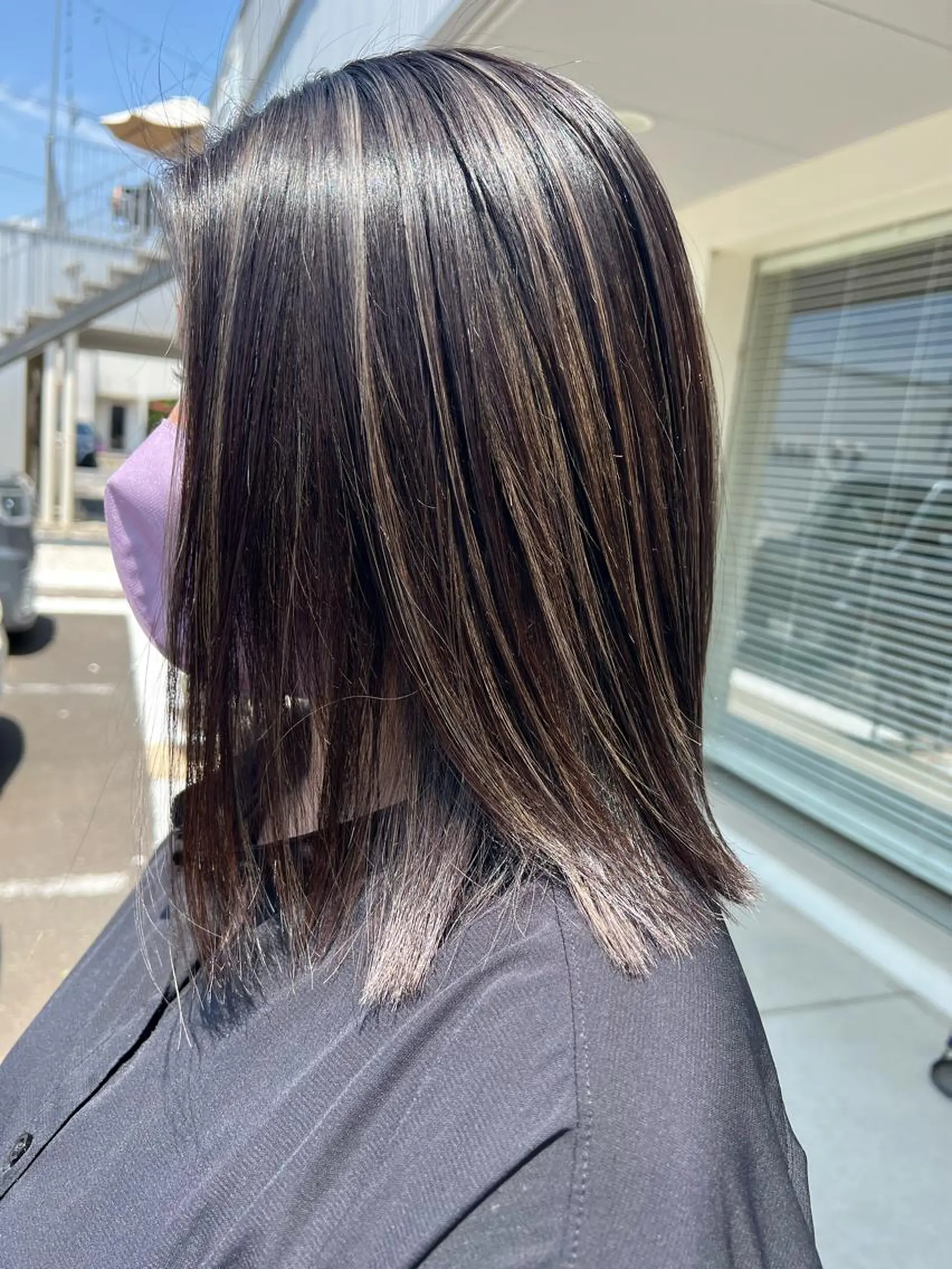 カラー ヘアカラー トリートメント 早川 真幸のヘアスタイル