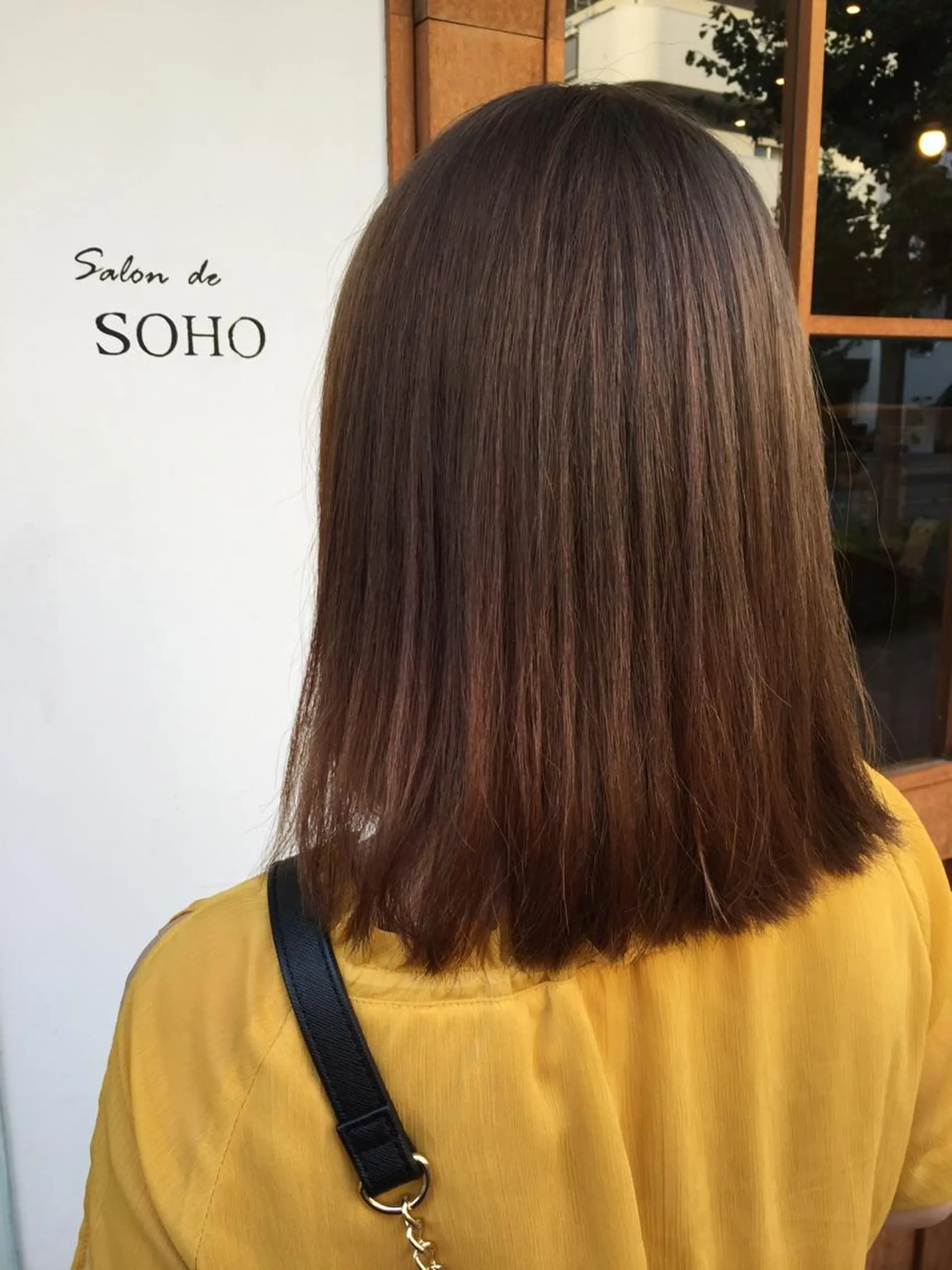 ミディアム カラー アッシュ アッシュブラウン ブラウンカラー ◇おの あすか◇のヘアスタイル