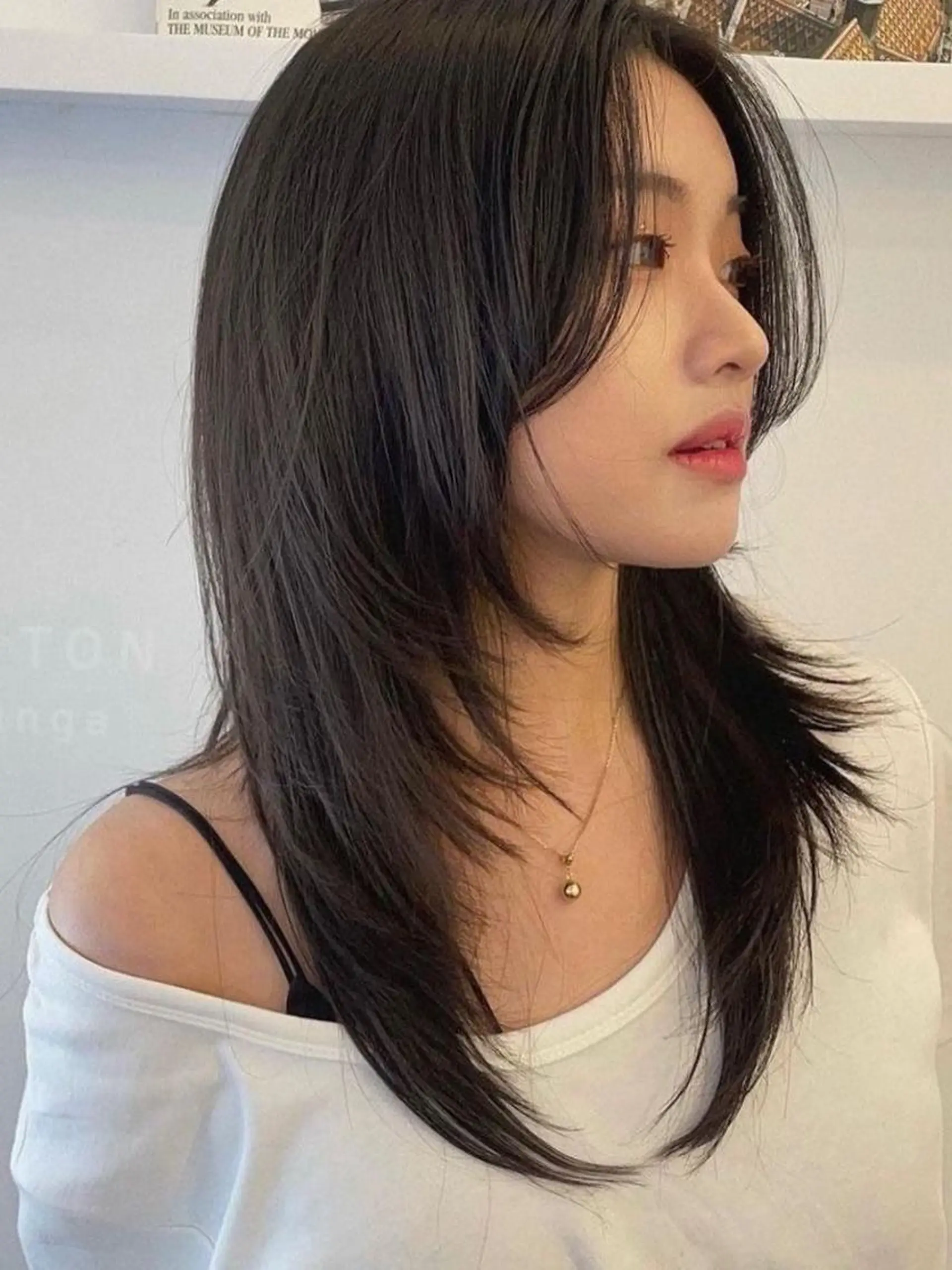 ロング レイヤーカット 艶感透明感カラー🤍 hinaのヘアスタイル